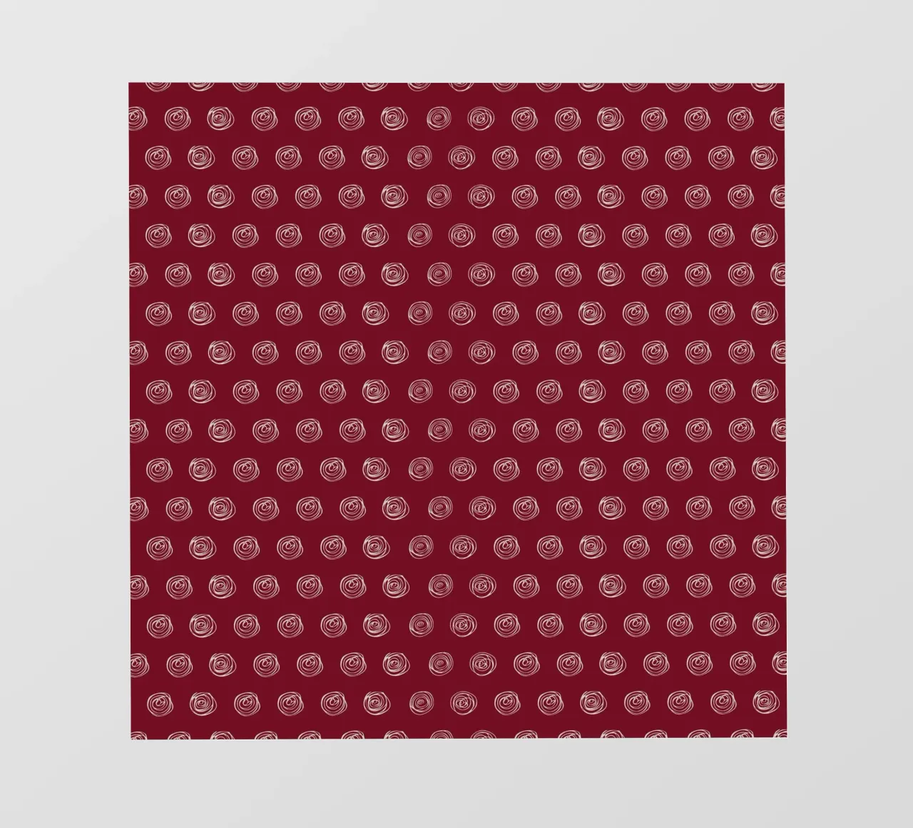 Dots Red fotobehang van Kate Westworth