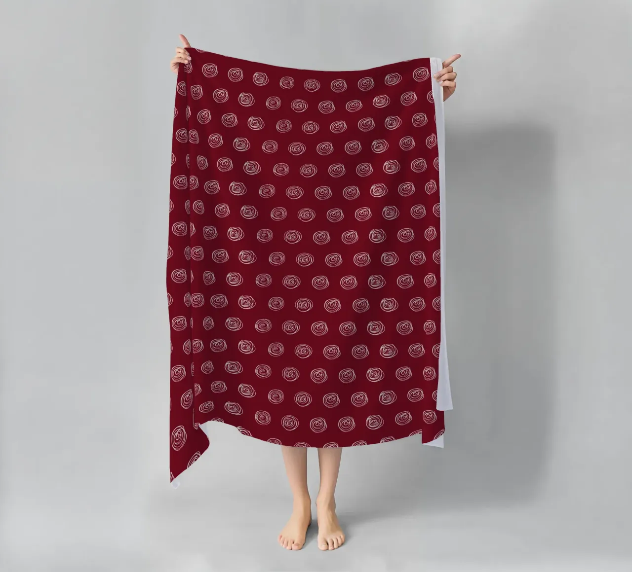 Dots Red telo mare da Kate Westworth