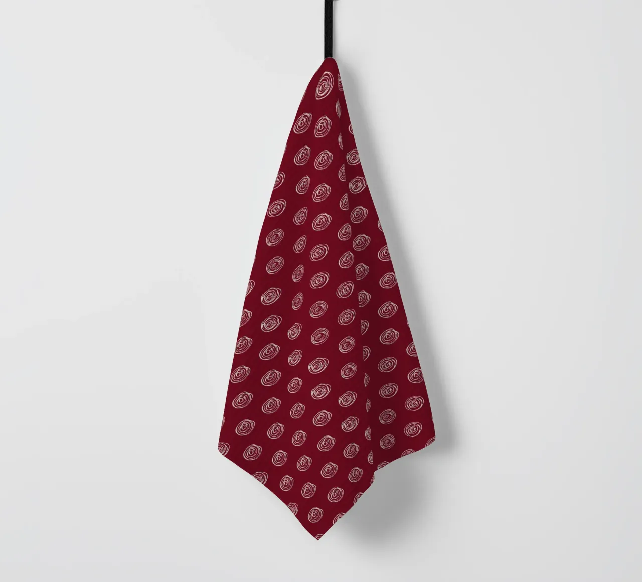 Dots Red canovaccio da cucina da Kate Westworth