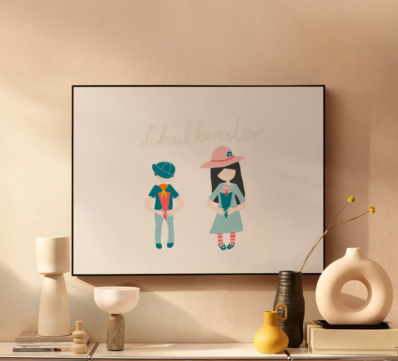 Schoolchildren plexiglass da Miris bunte Modewelt