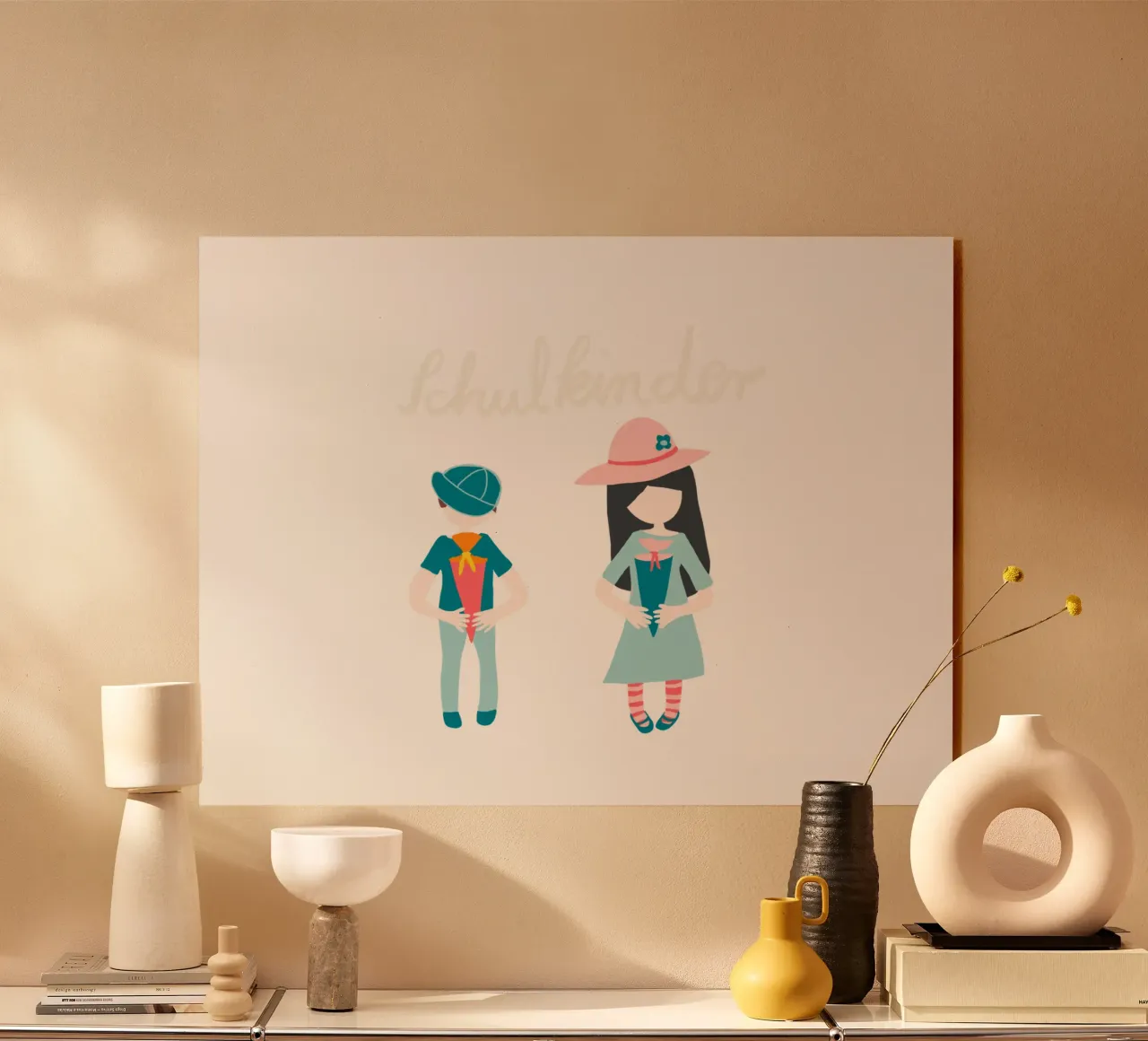 Schoolchildren plexiglass da Miris bunte Modewelt