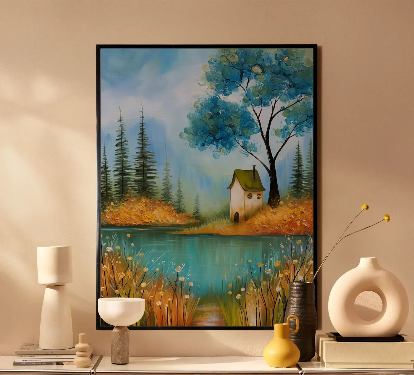 Whimsical Cottage poster da Schön