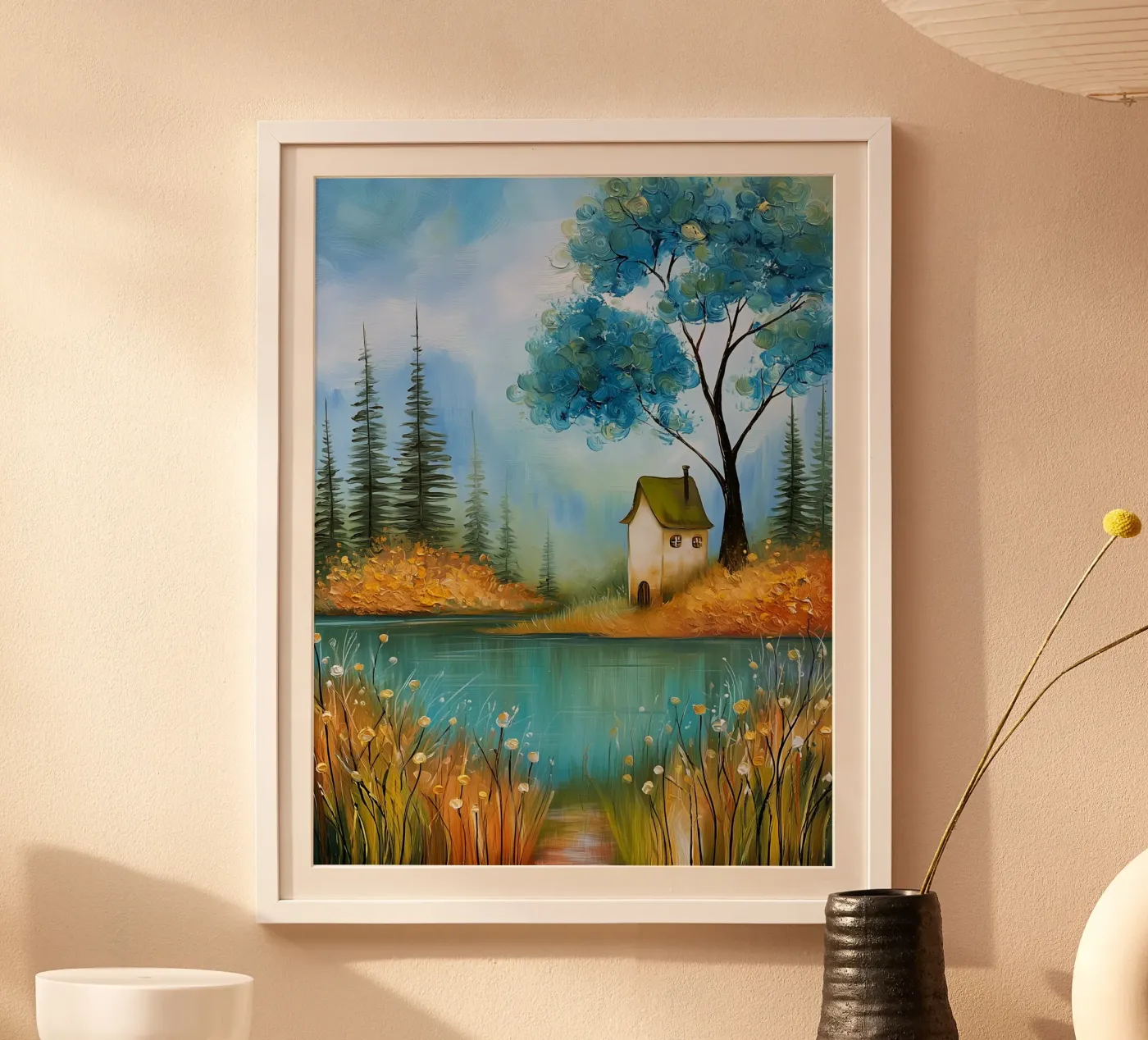 Whimsical Cottage poster da Schön