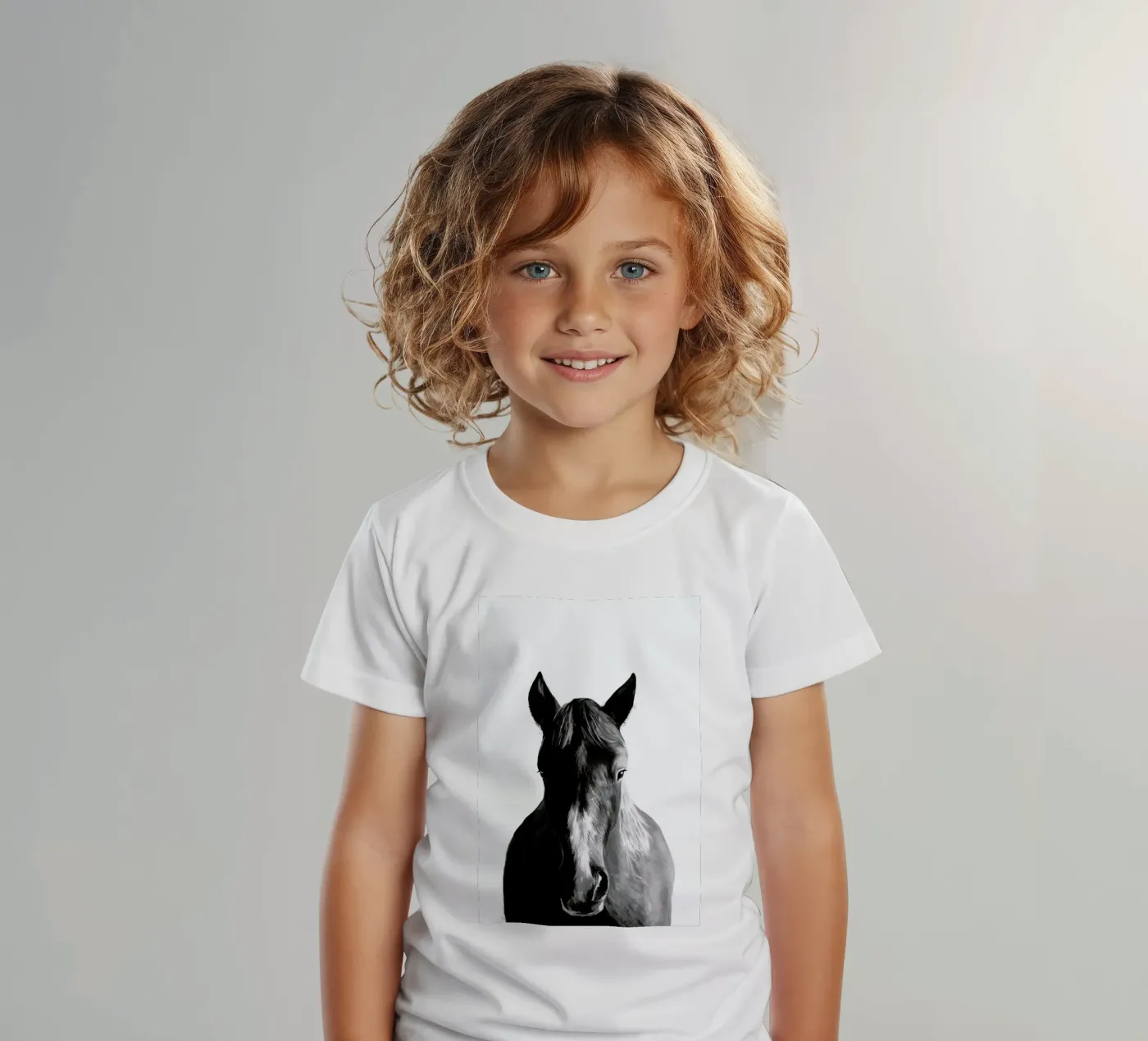 Horse t-shirt bambini da Amy Hamilton