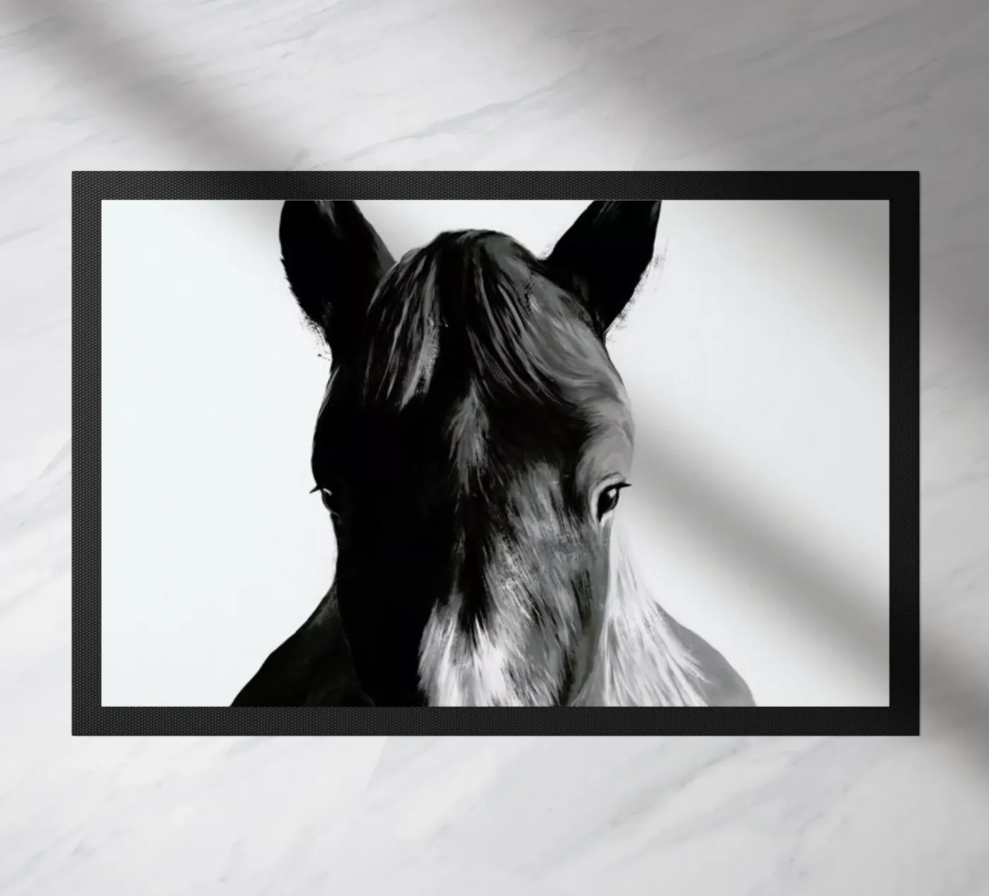 Horse doormat by Amy Hamilton