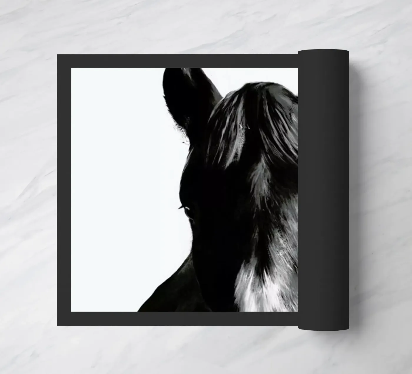 Horse doormat by Amy Hamilton