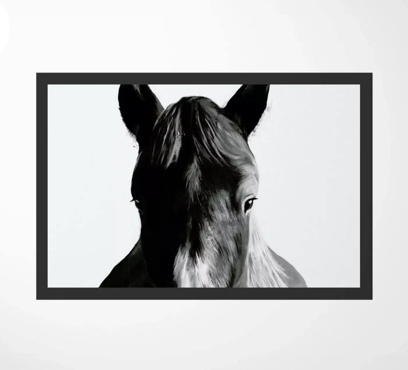 Horse doormat by Amy Hamilton