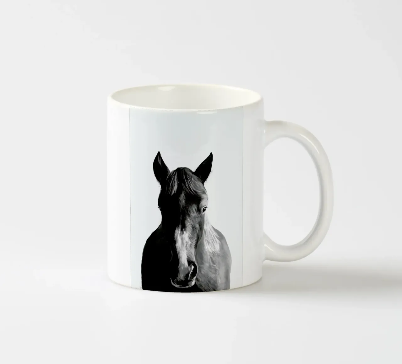 Horse ceramic mug by Amy Hamilton