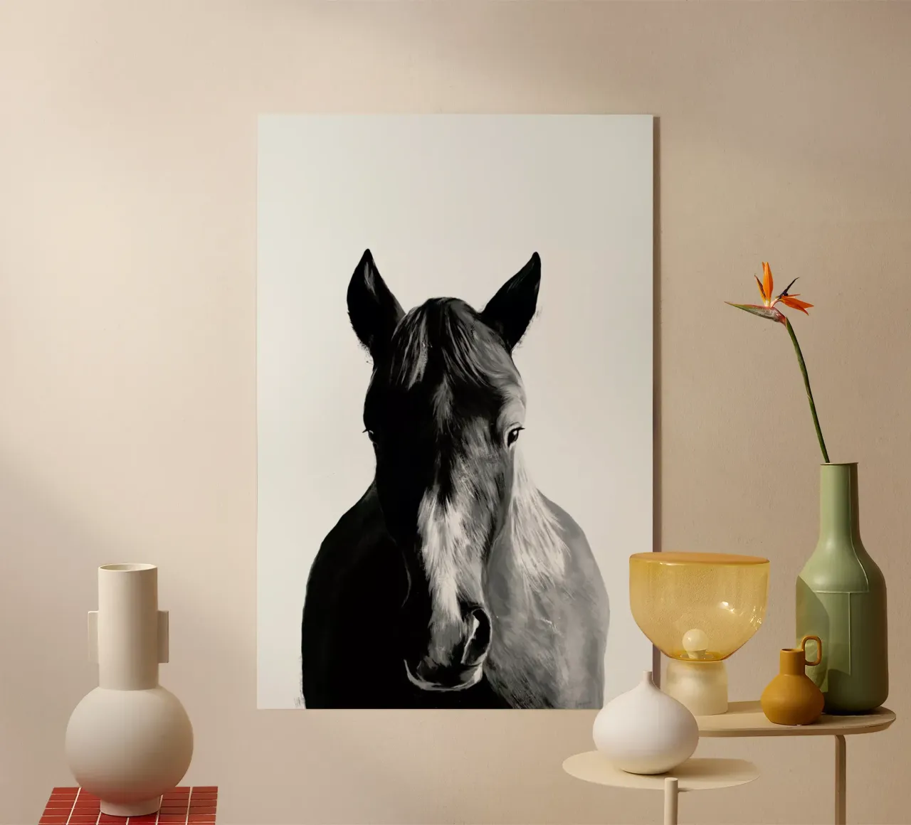 Horse plexiglass da Amy Hamilton