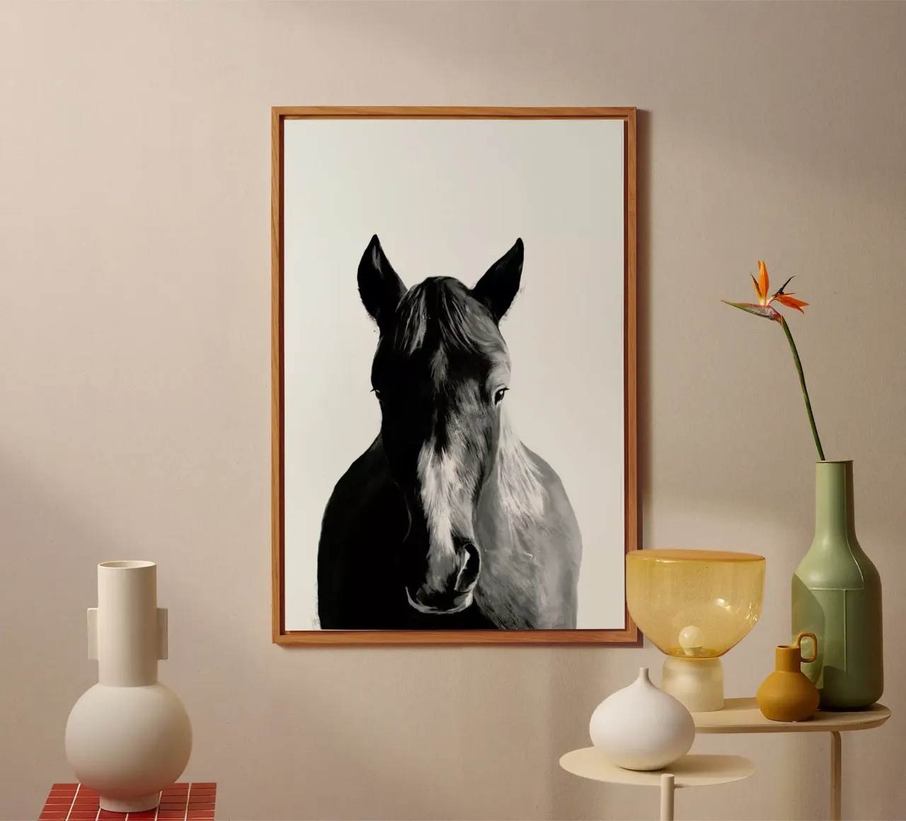 Horse forex plate by Amy Hamilton