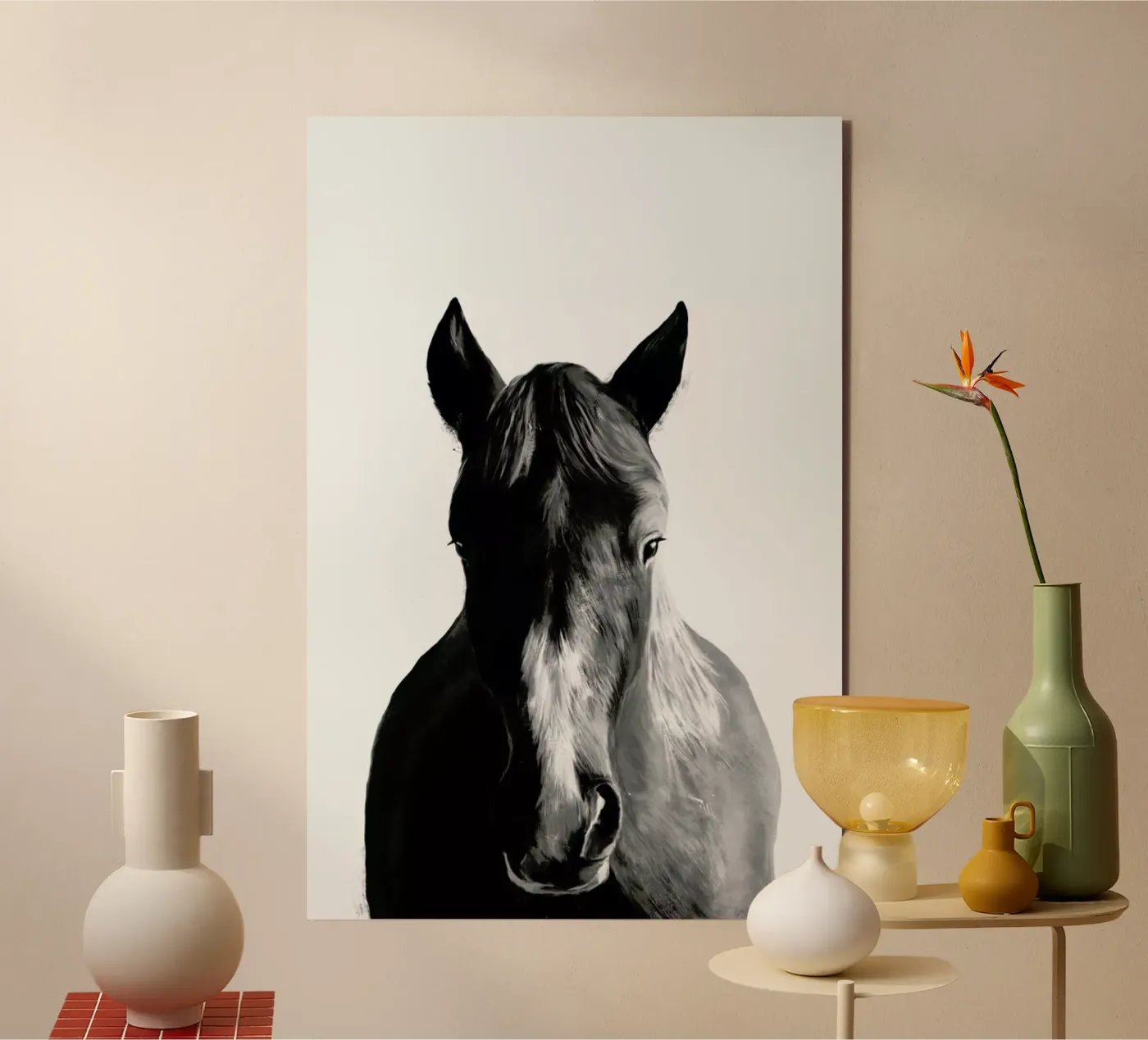 Horse alluminio dibond da Amy Hamilton