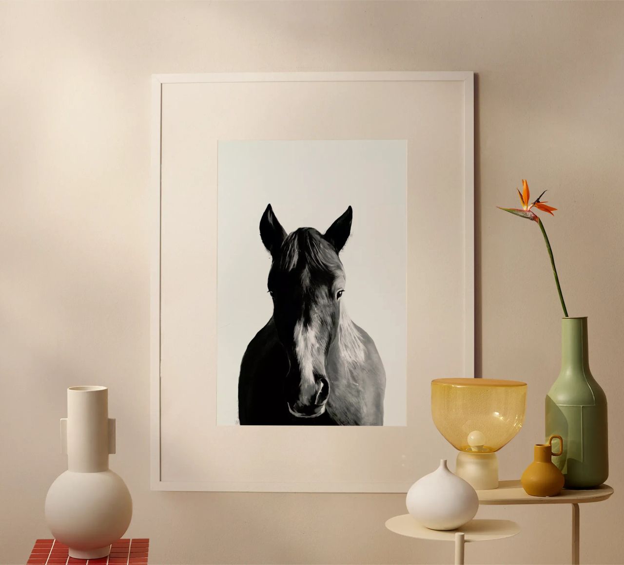 Horse poster by Amy Hamilton