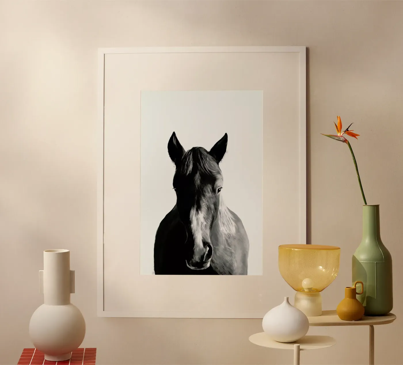 Horse poster by Amy Hamilton