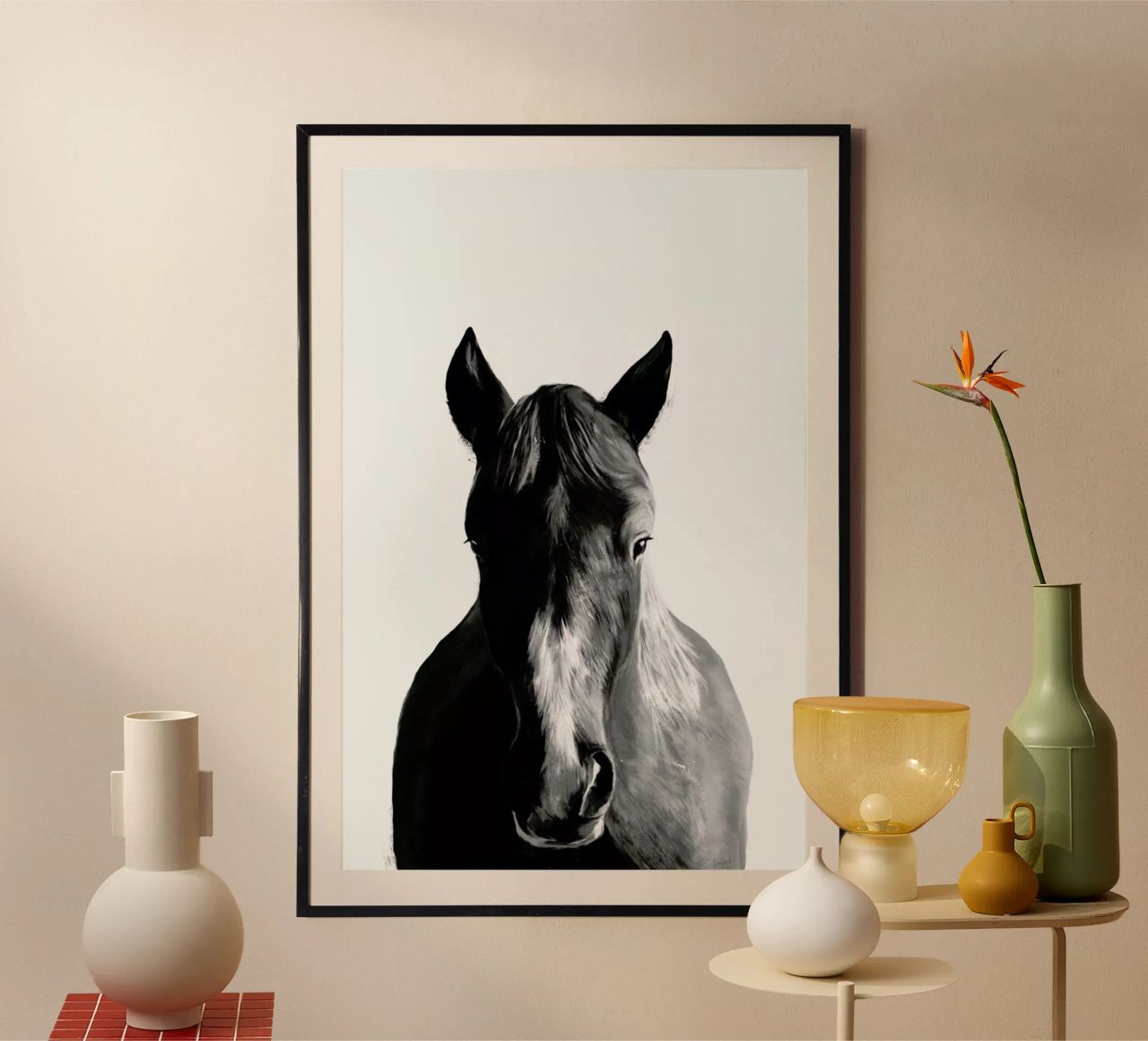 Horse poster by Amy Hamilton