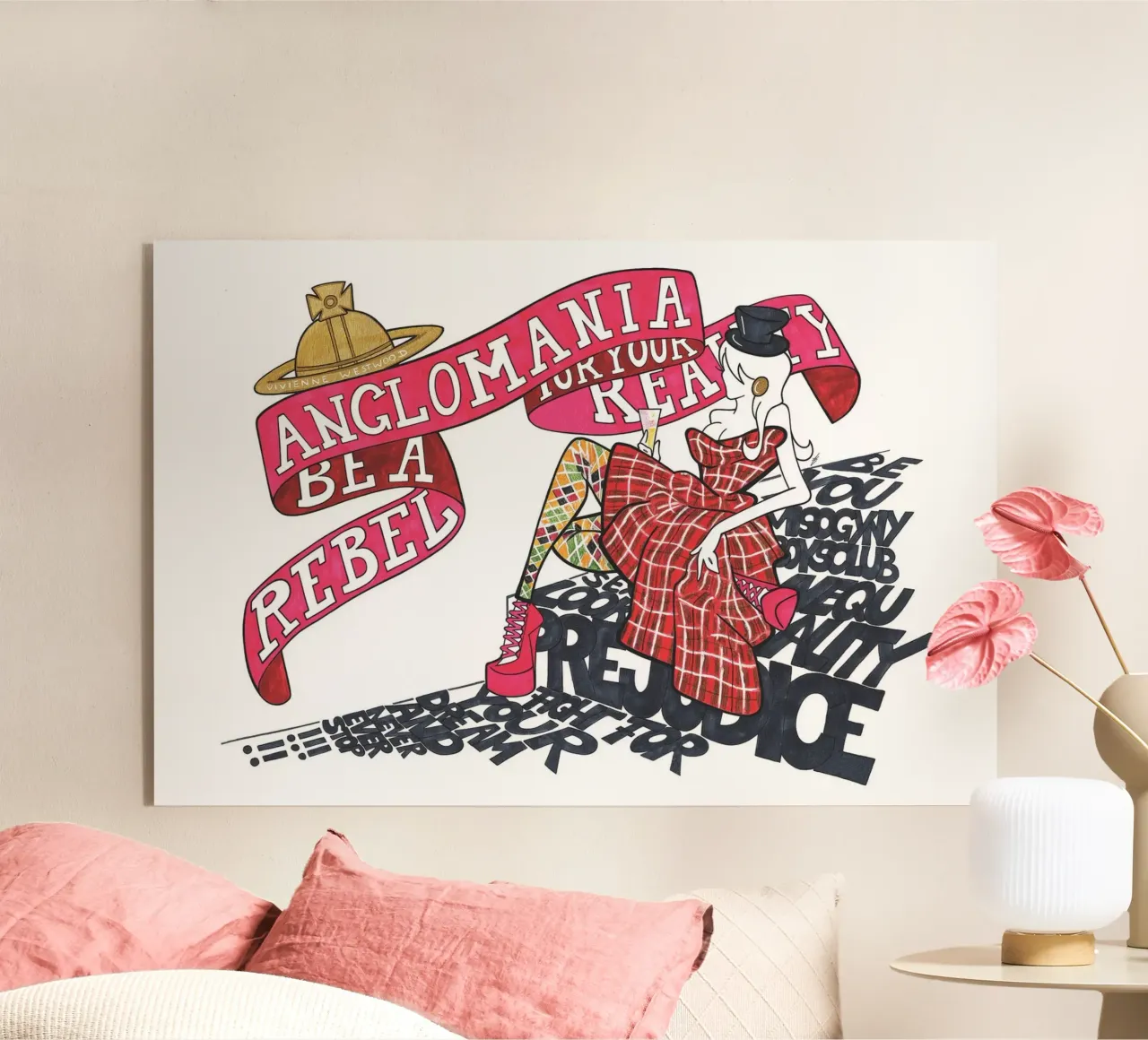 Anglomania plexiglass da Kate Westworth