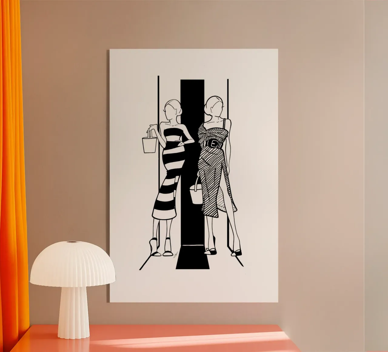 Friends plexiglass da Kate Westworth