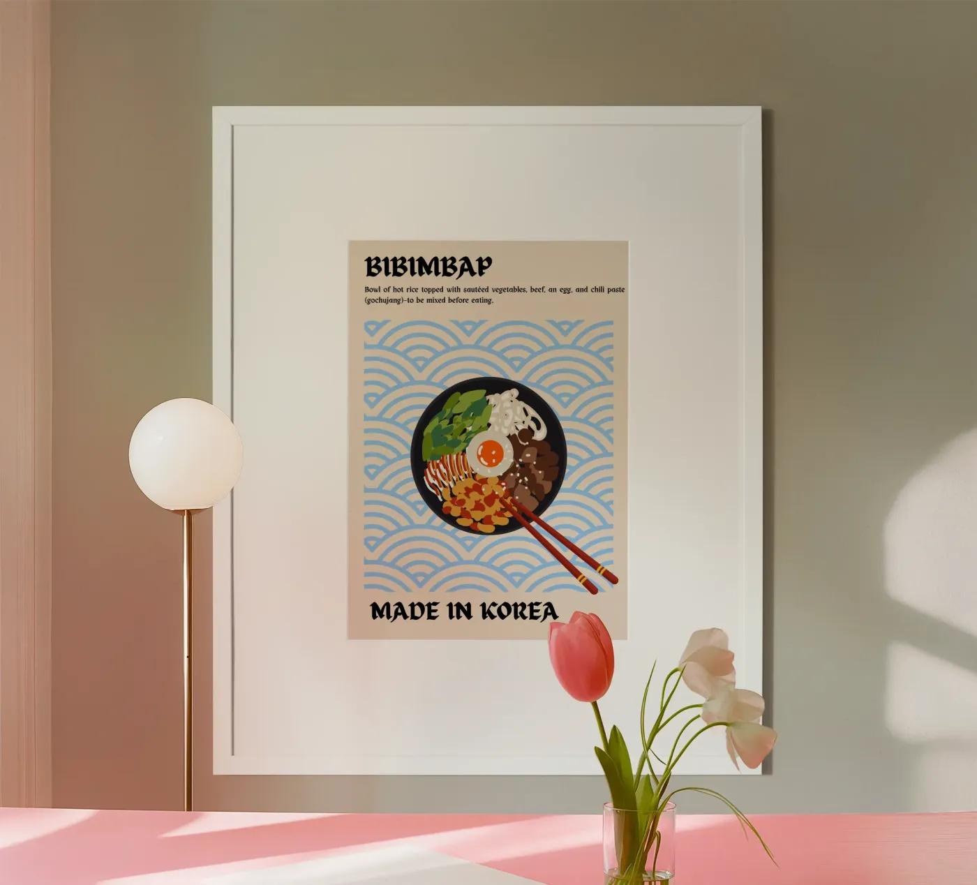 Bibimbap Poster von Nour Studio