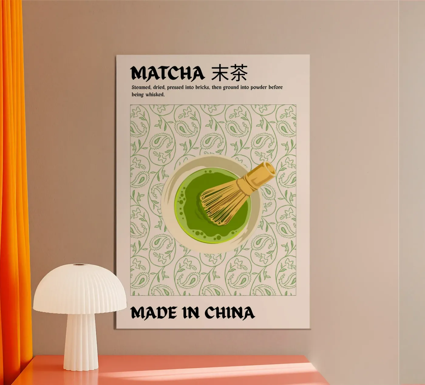 Matcha Poster von Nour Studio