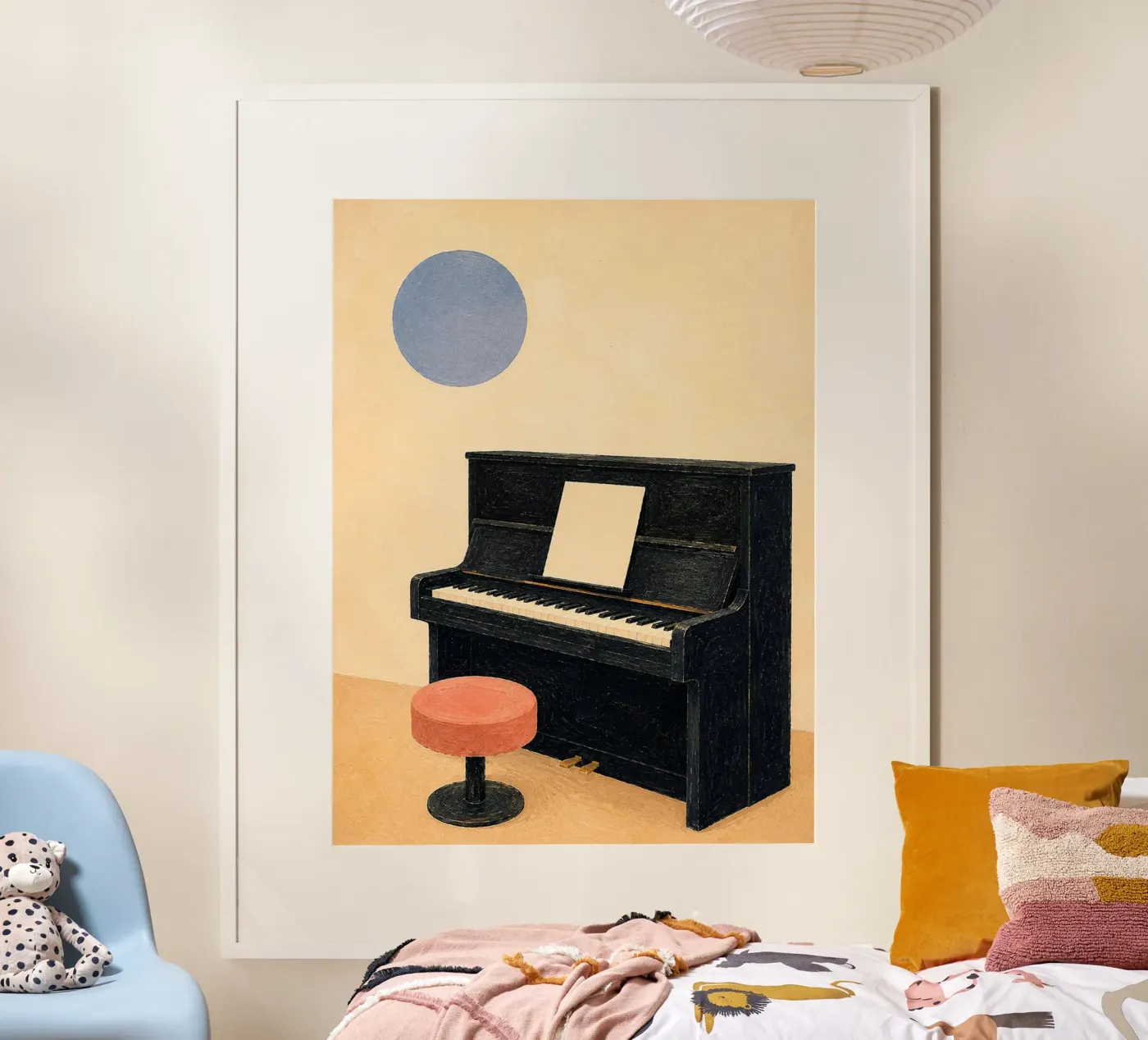 Floor plan poster by Still & Simple