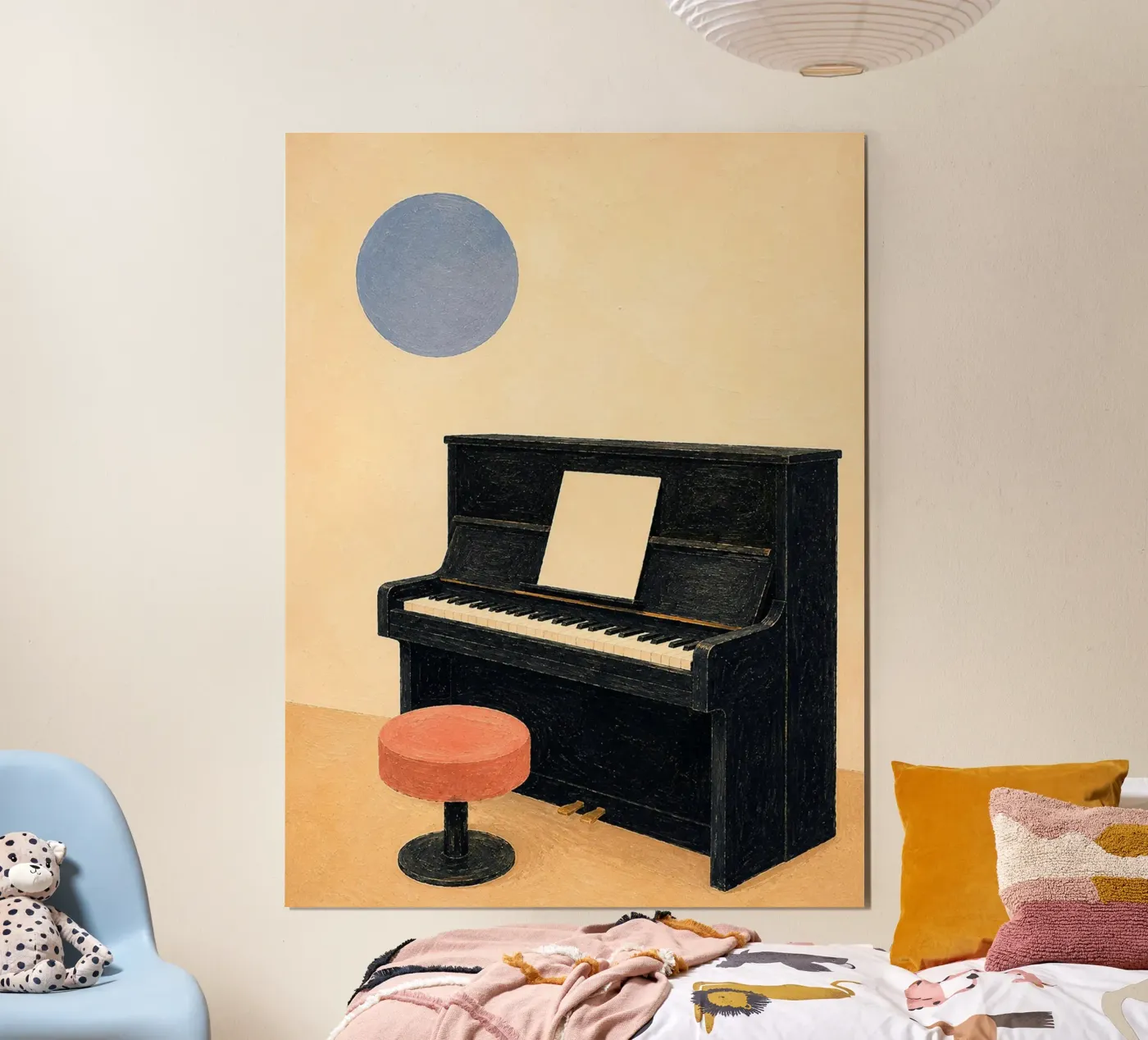 Floor plan poster by Still & Simple
