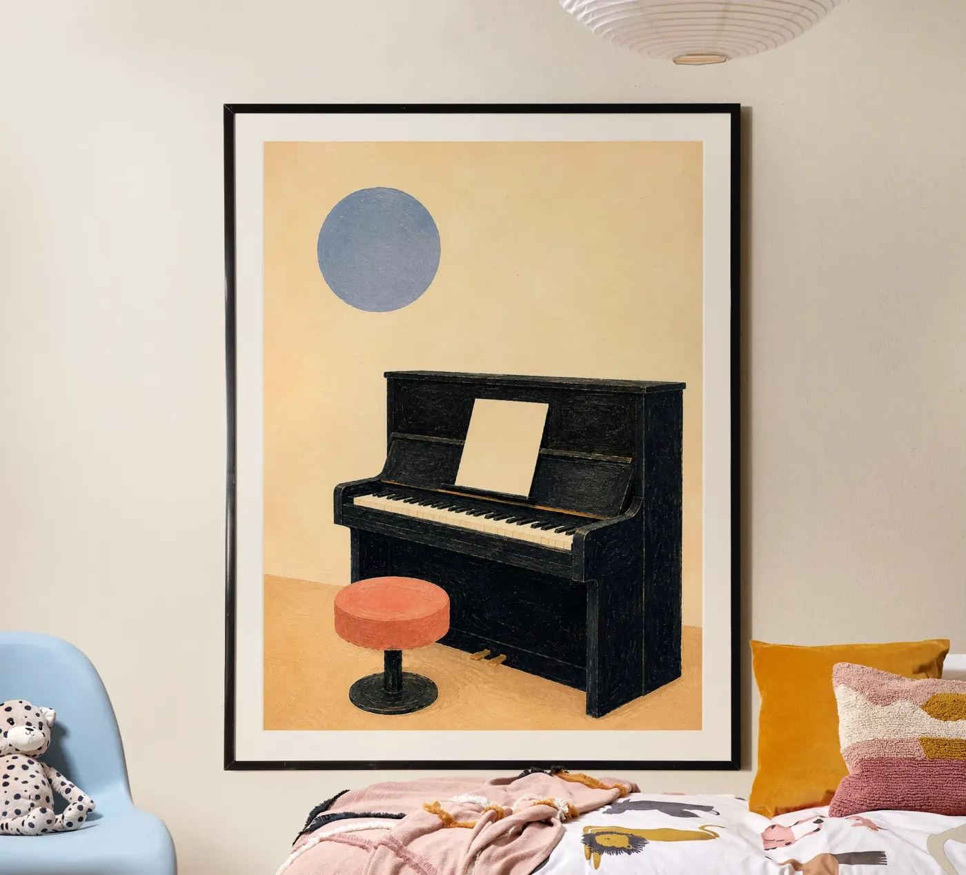 Floor plan poster by Still & Simple