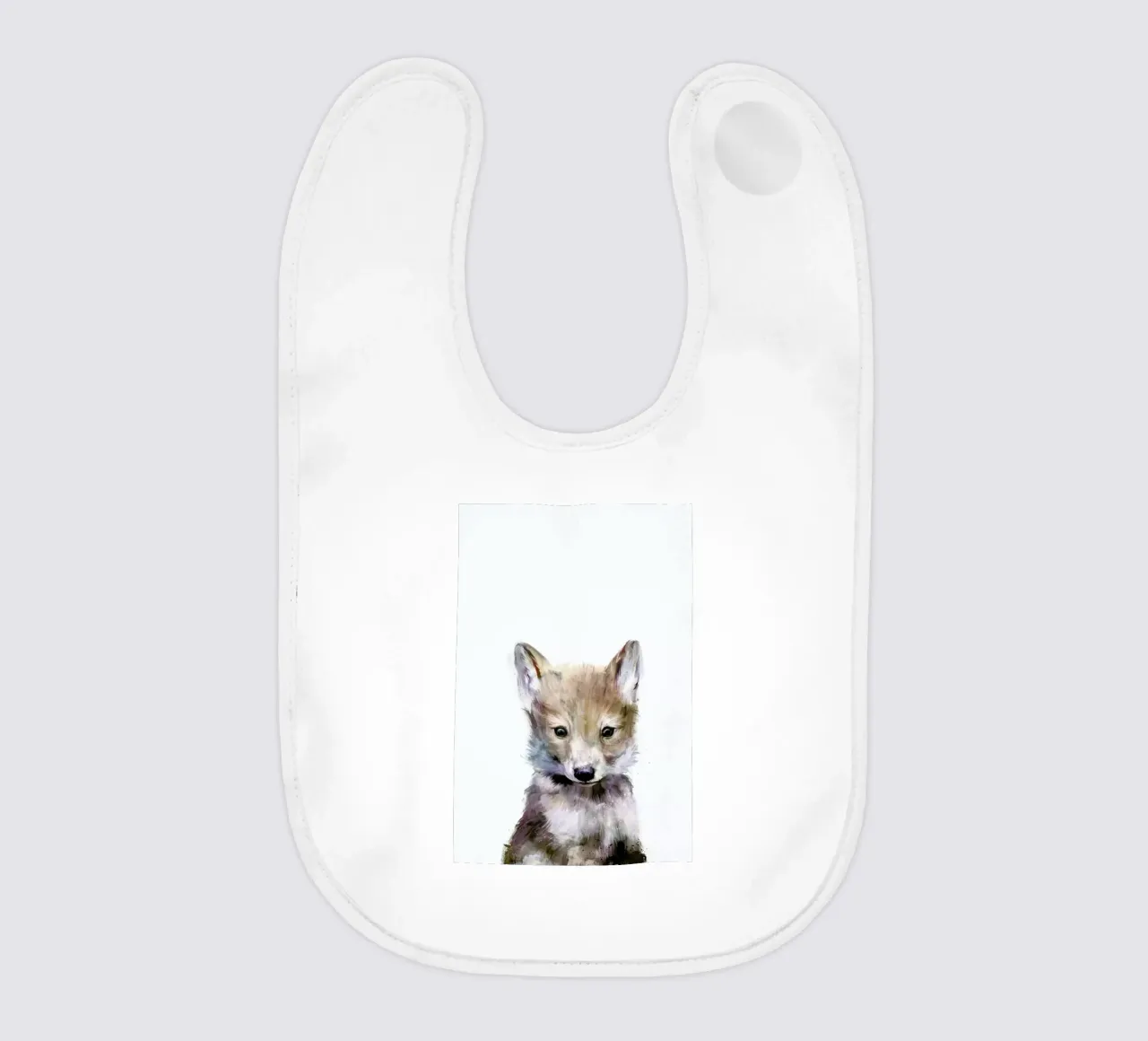 Little Wolf bavaglino da Amy Hamilton