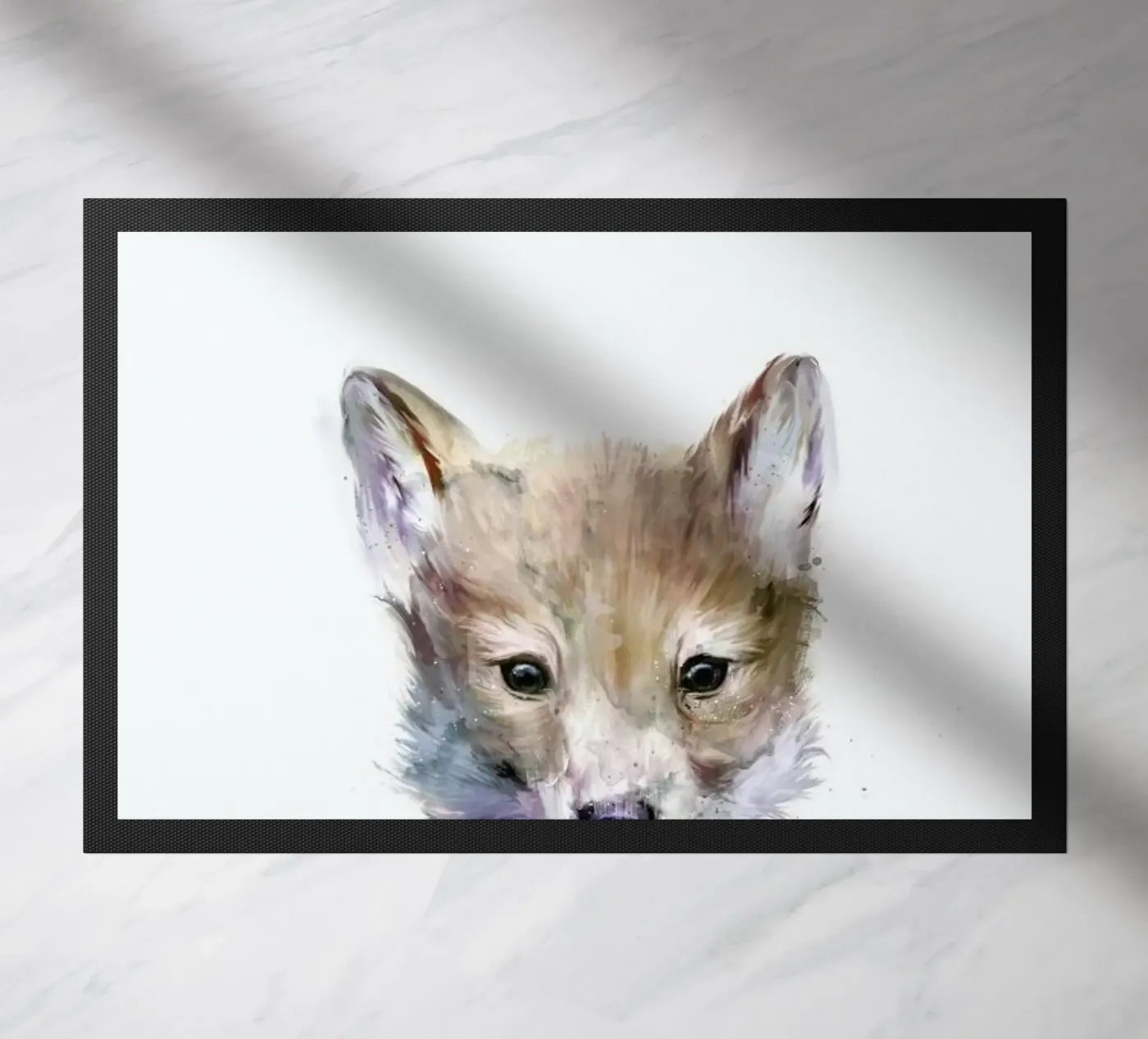 Little Wolf deurmat van Amy Hamilton