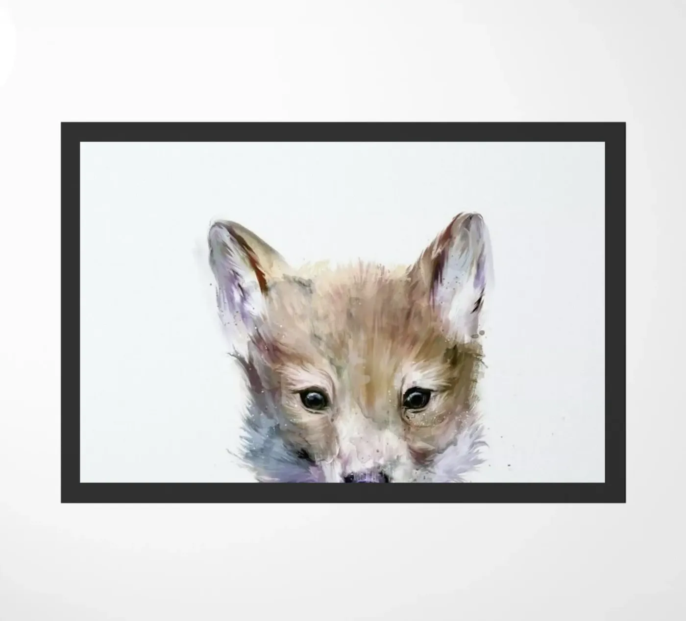 Little Wolf deurmat van Amy Hamilton