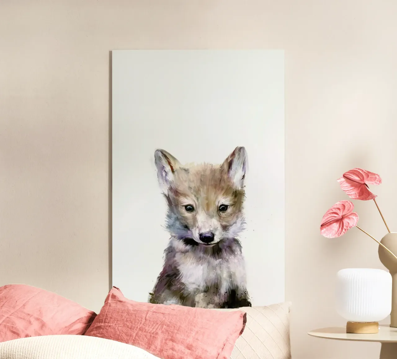 Little Wolf plexiglass da Amy Hamilton