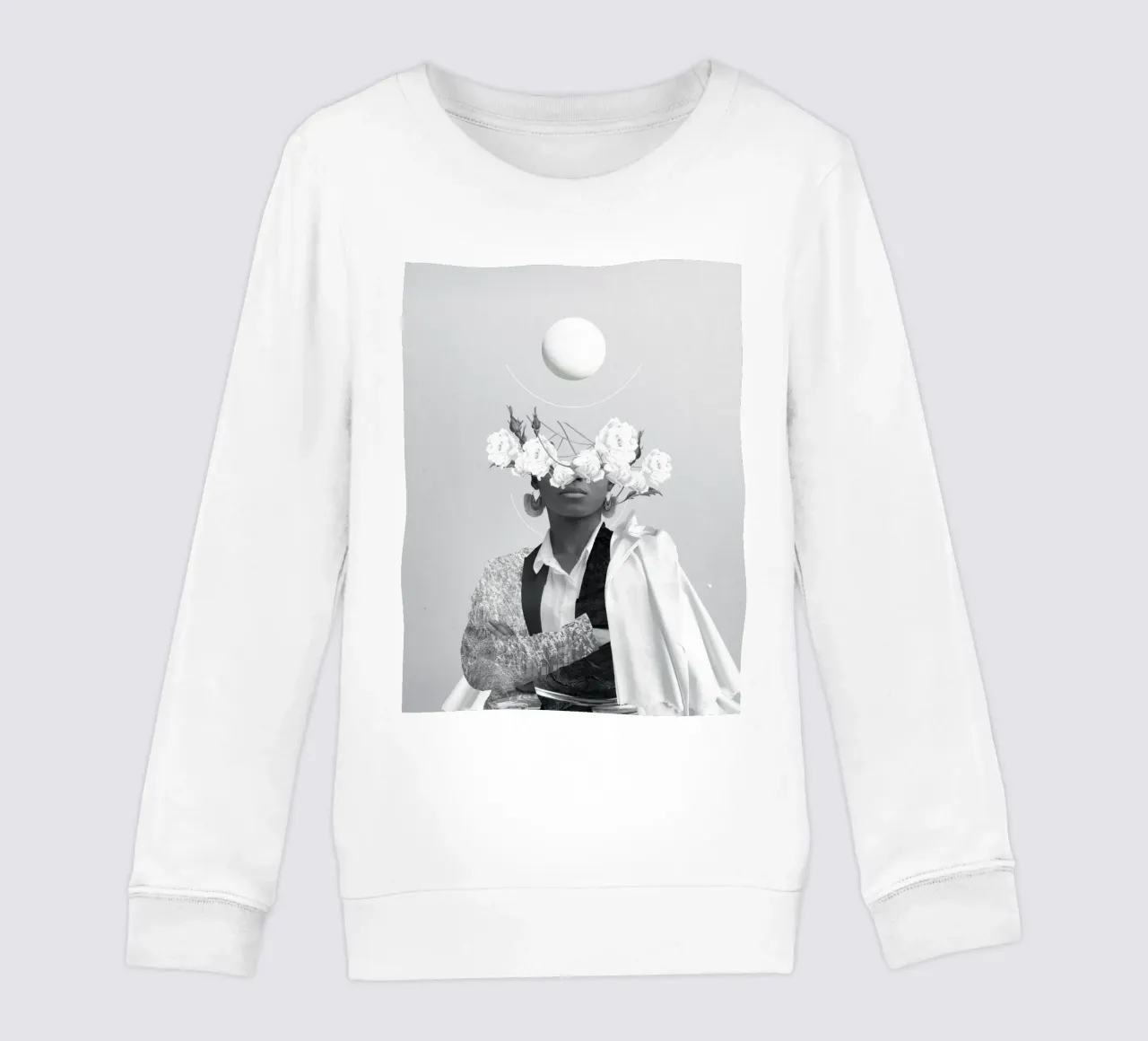 El poder de su contraste sudadera para niño de Frank Moth