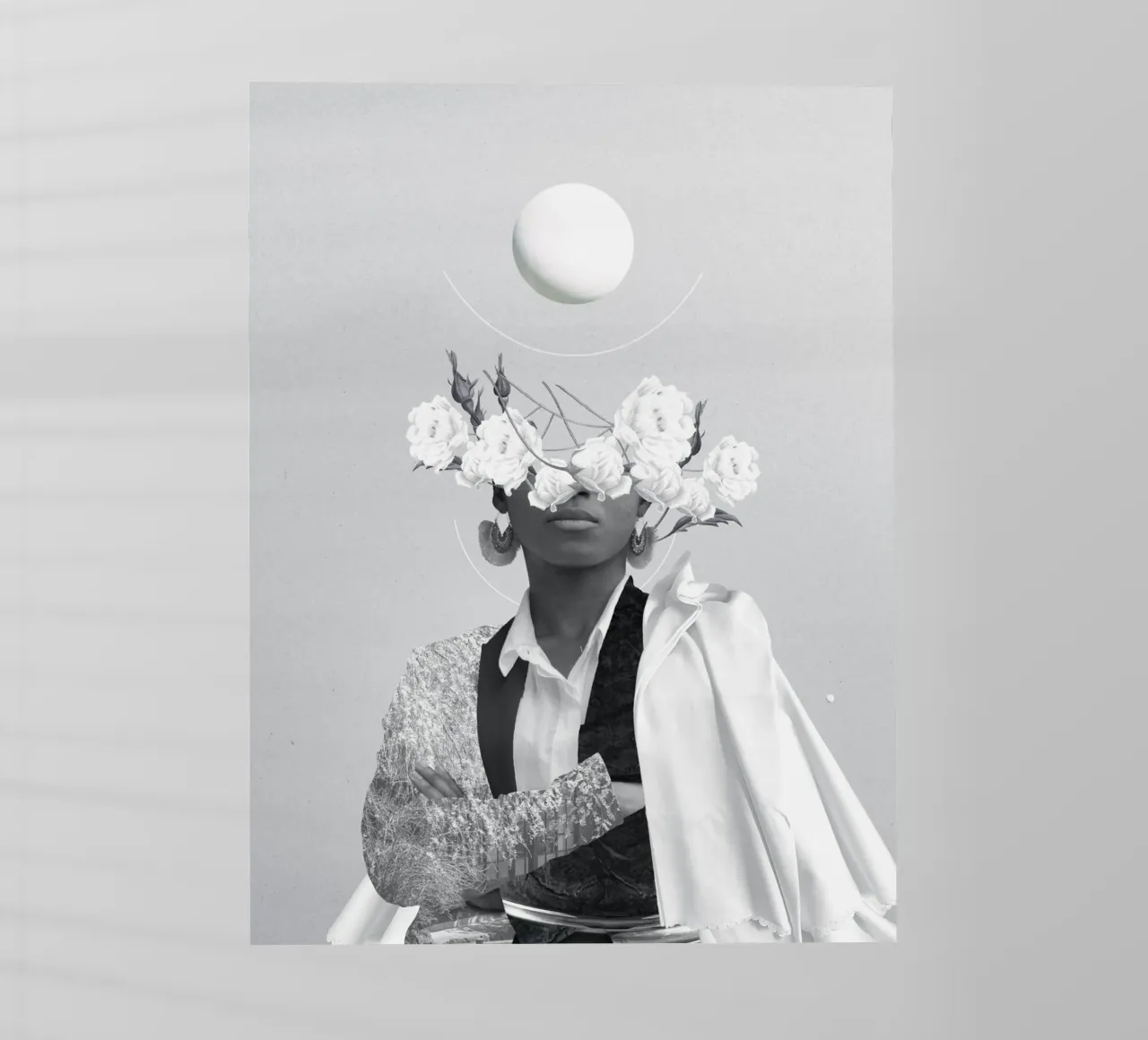 Die Macht des Kontrasts Backlit Folie von Frank Moth