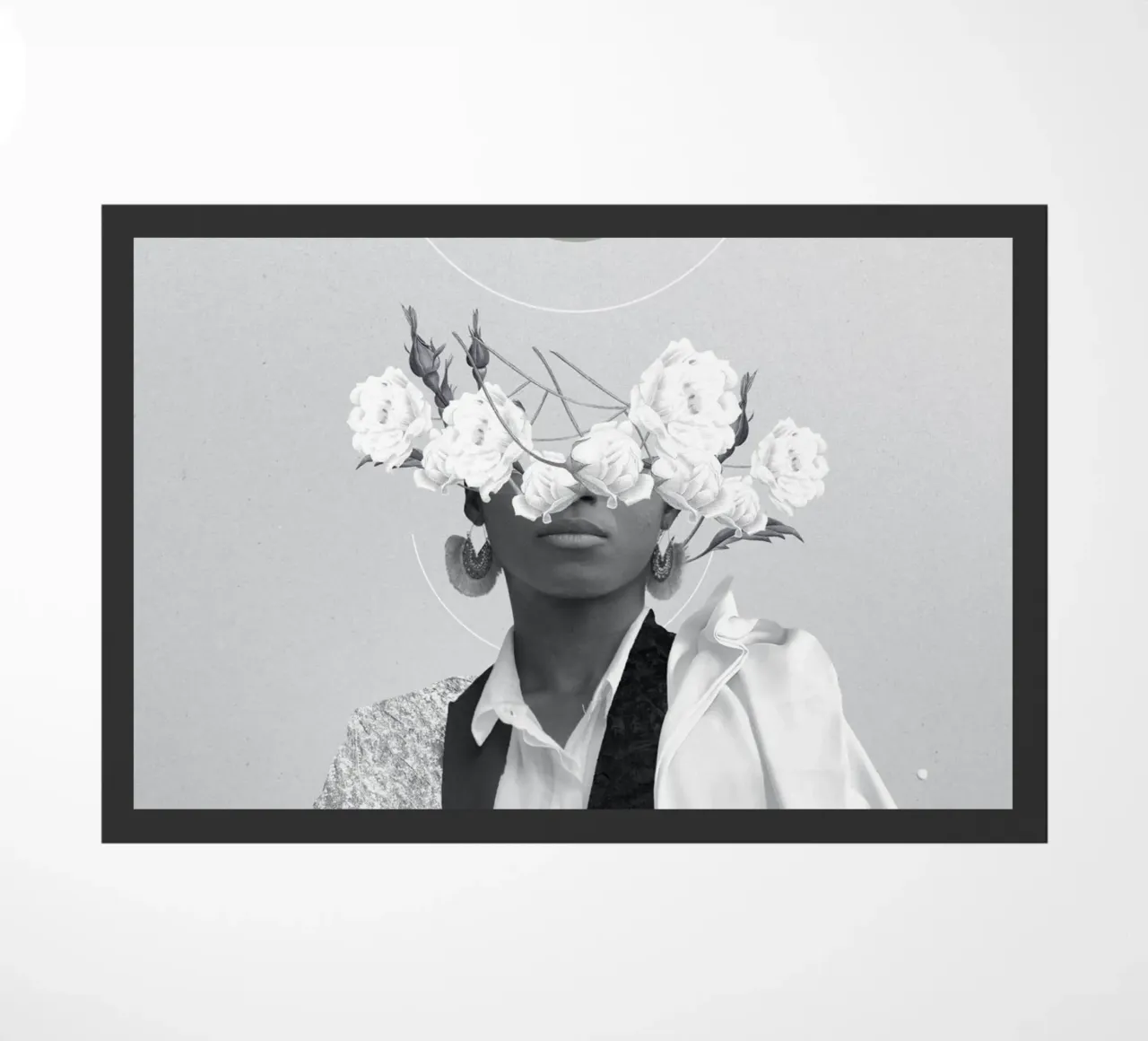 El poder de su contraste felpudo de Frank Moth