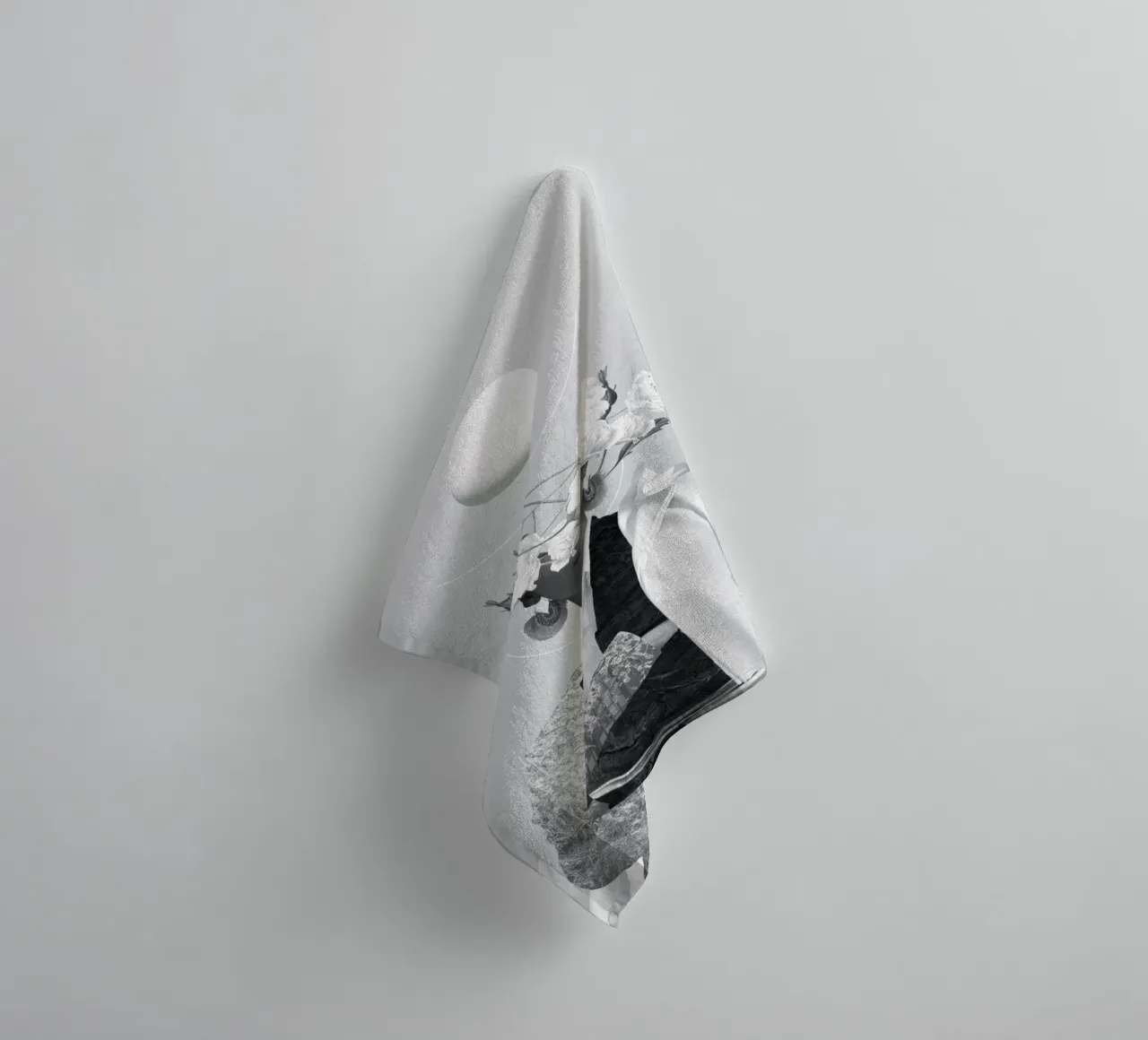 The Power of Your Contrast towel by Frank Moth