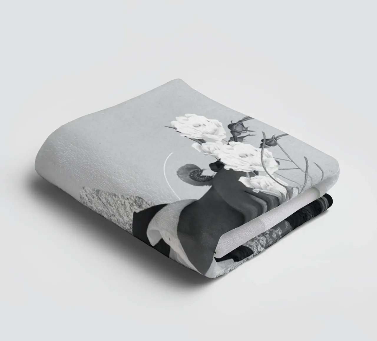 The Power of Your Contrast towel by Frank Moth