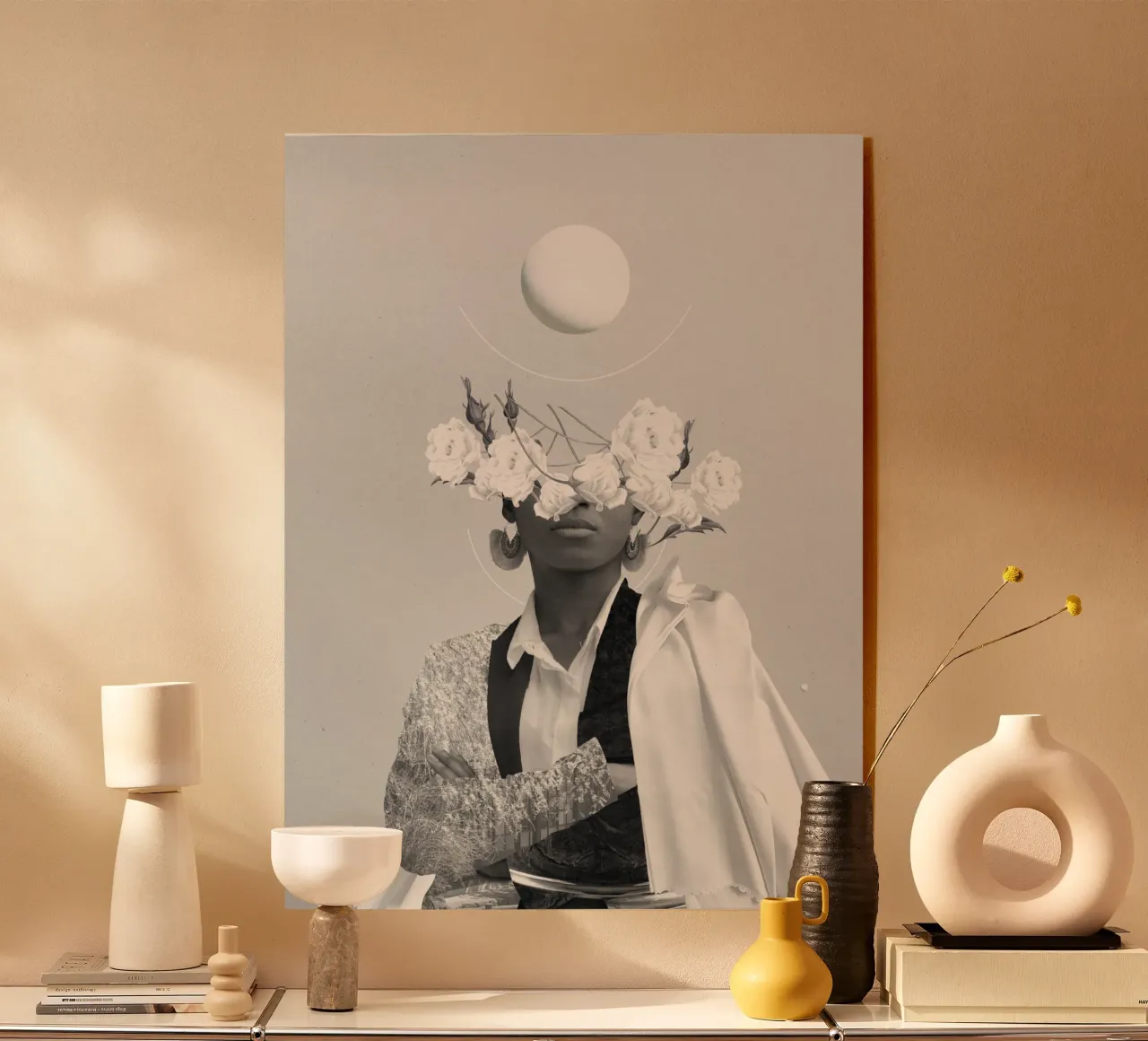 El poder de su contraste metacrilato de Frank Moth