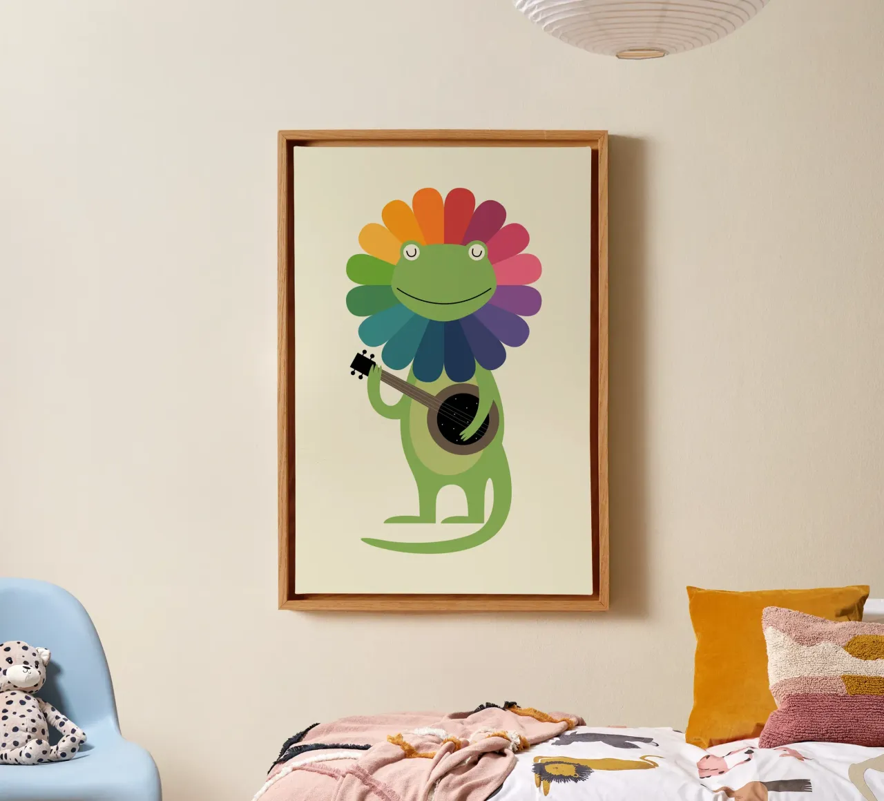 Goede dag canvas met Baklijst van Andy Westface