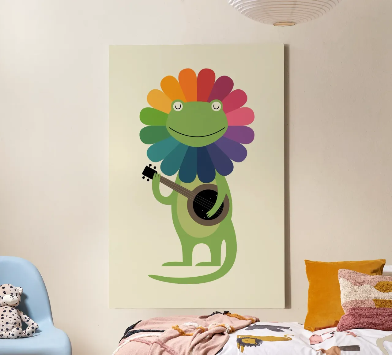 Goede dag canvas met Baklijst van Andy Westface