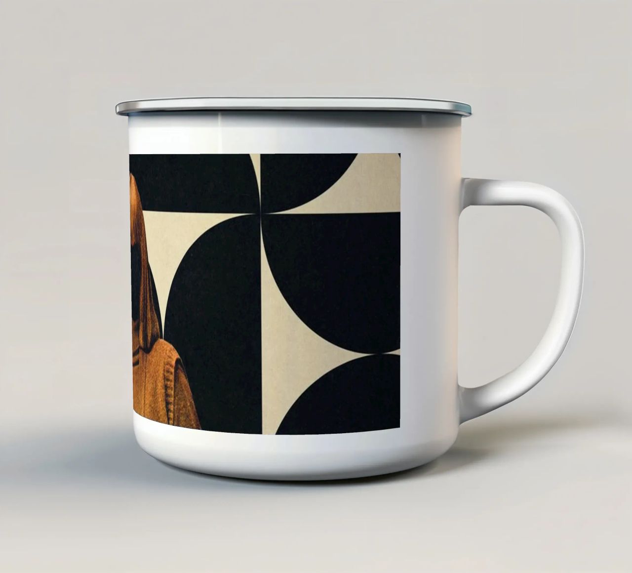 1978 - Collezione Annie Retro tazza in smalto da Frank Moth
