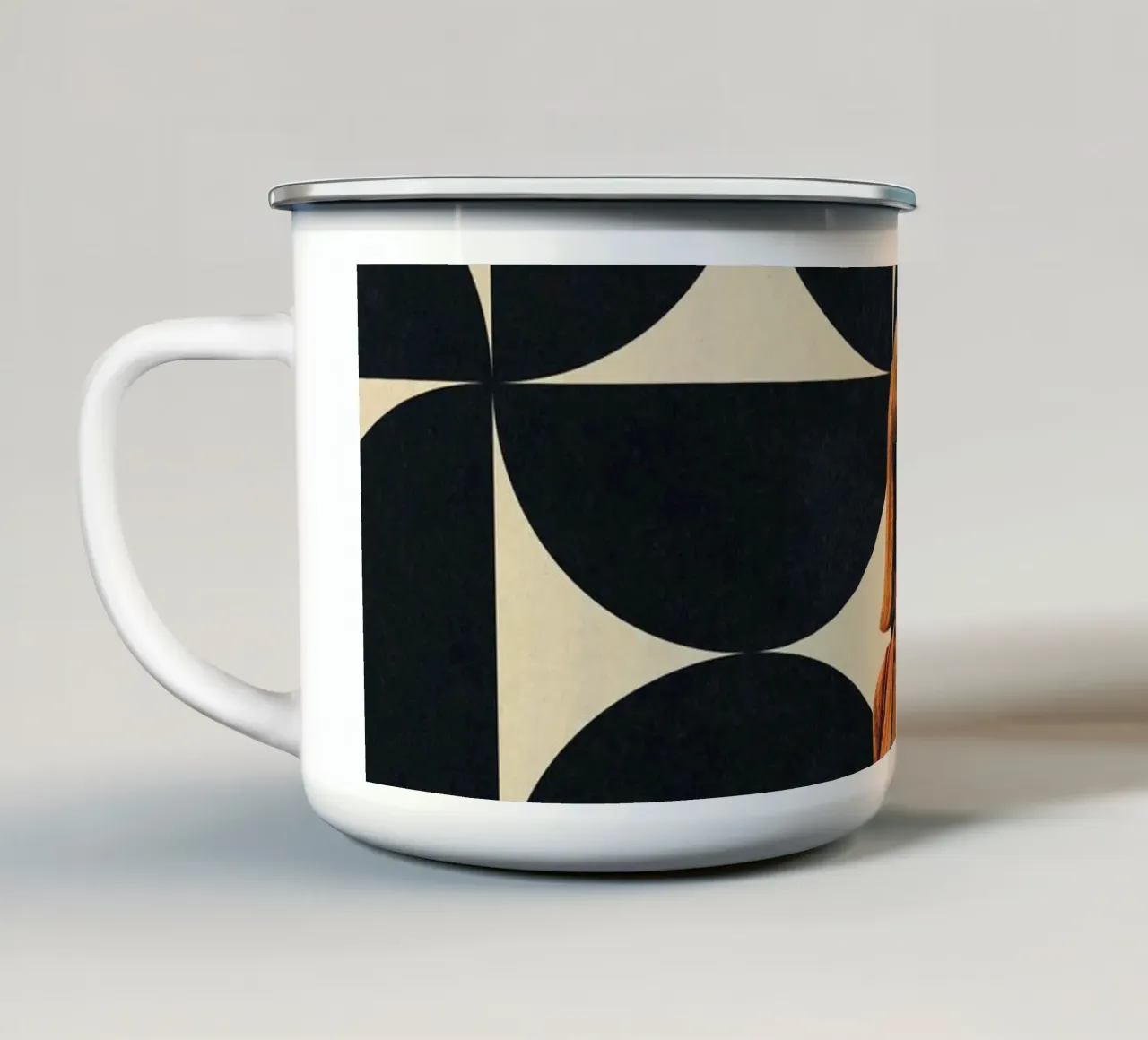 1978 - Collezione Annie Retro tazza in smalto da Frank Moth