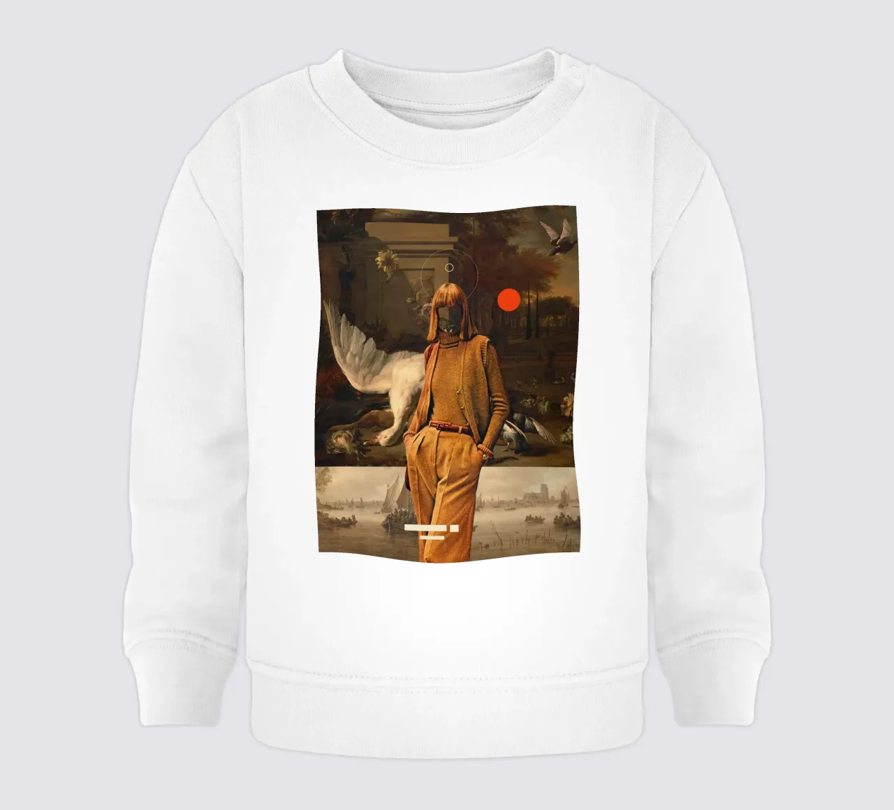 1917 - Collezione Annie Retro felpa neonato da Frank Moth