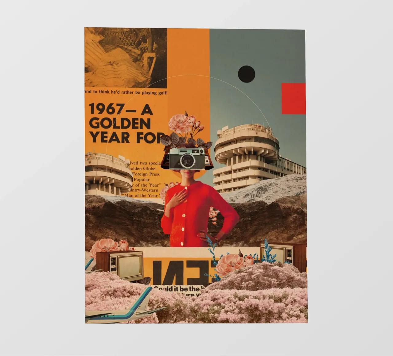 un anno d'oro telo in pvc da Frank Moth