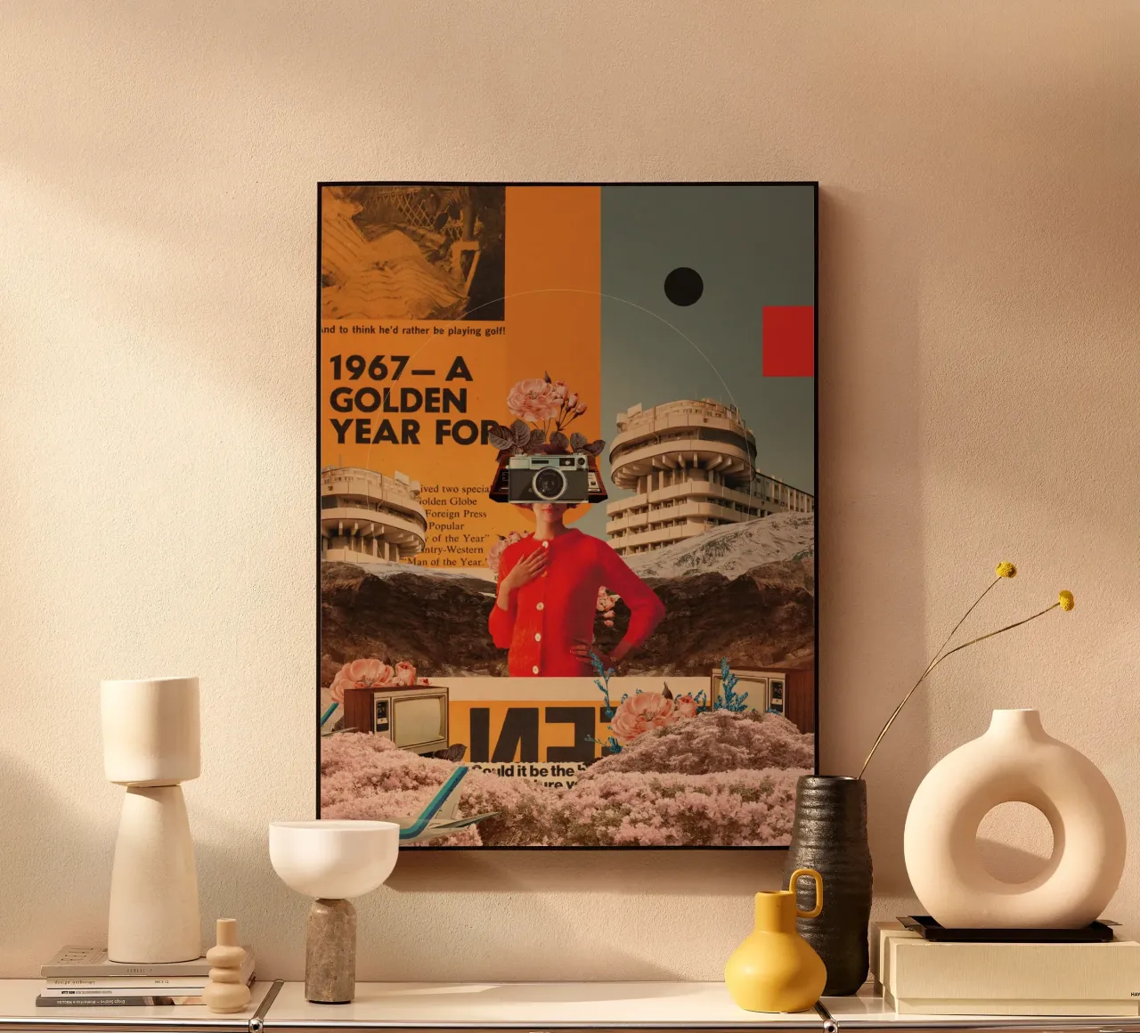 un anno d'oro alluminio dibond da Frank Moth