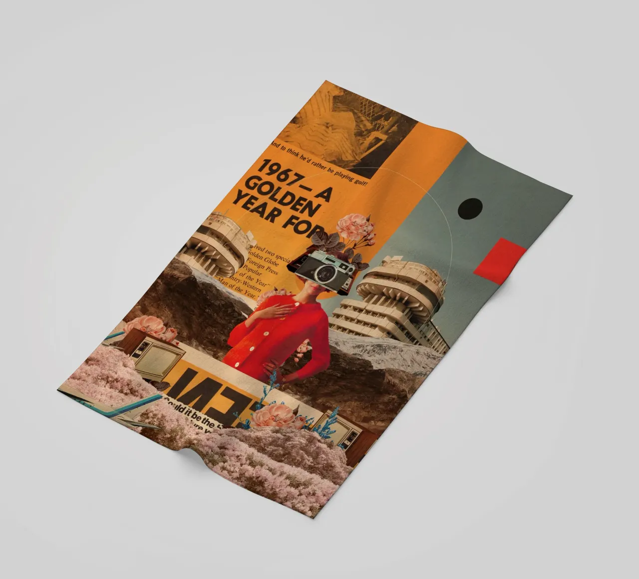 un anno d'oro telo mare da Frank Moth