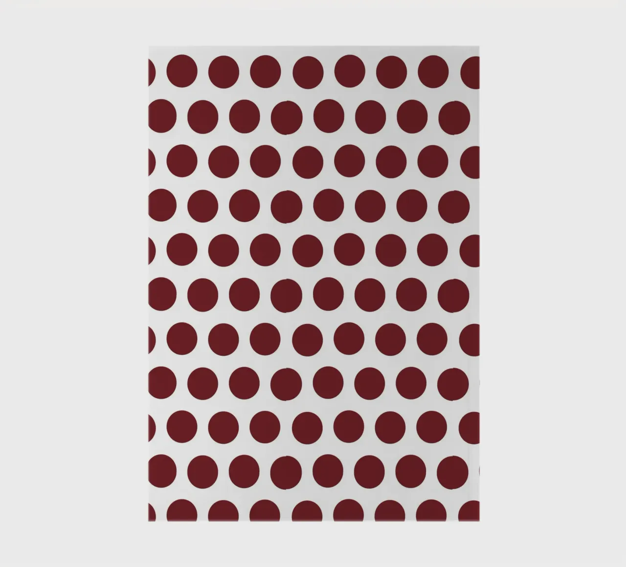 Polka Dot Red notebook by Kate Westworth
