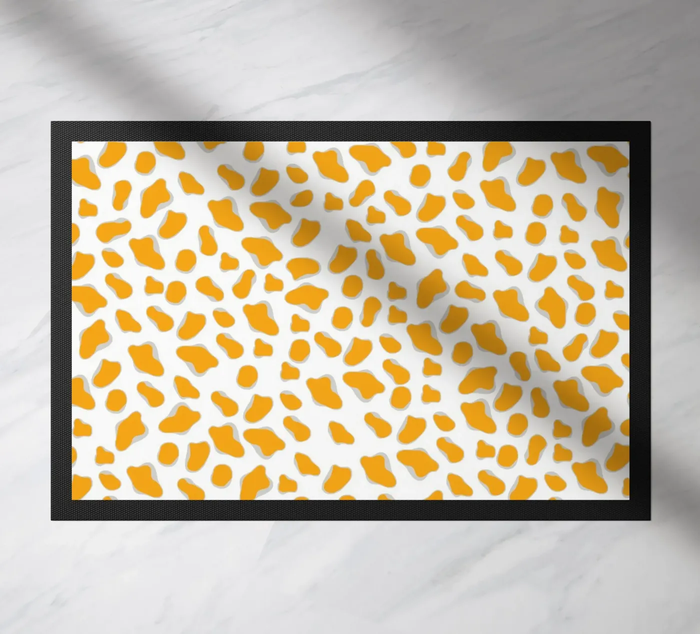 Giallo leopardo zerbino da Kate Westworth
