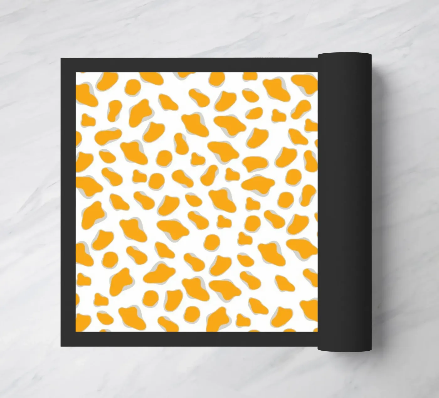 Giallo leopardo zerbino da Kate Westworth