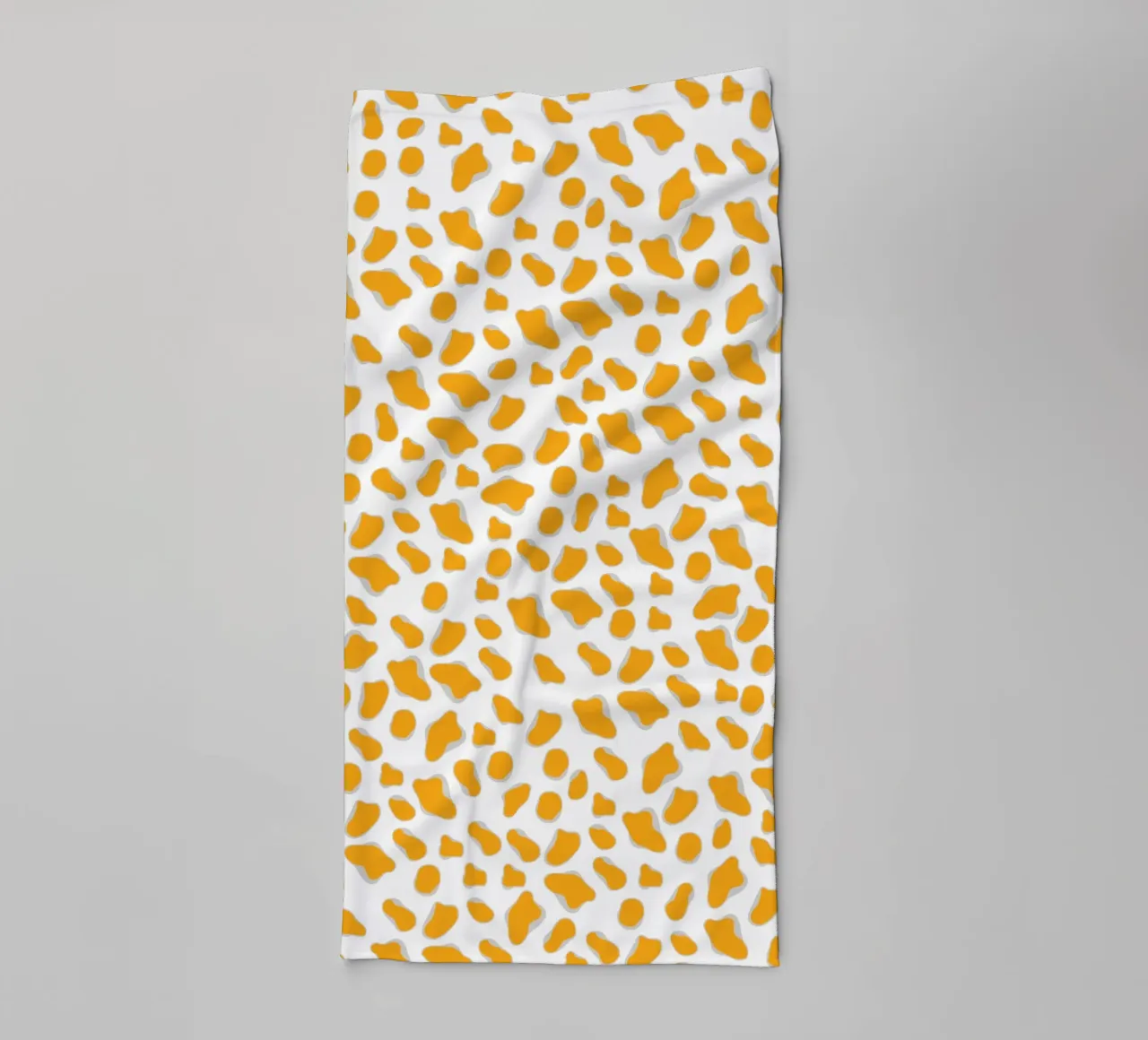 Leopardengelb Handtuch von Kate Westworth