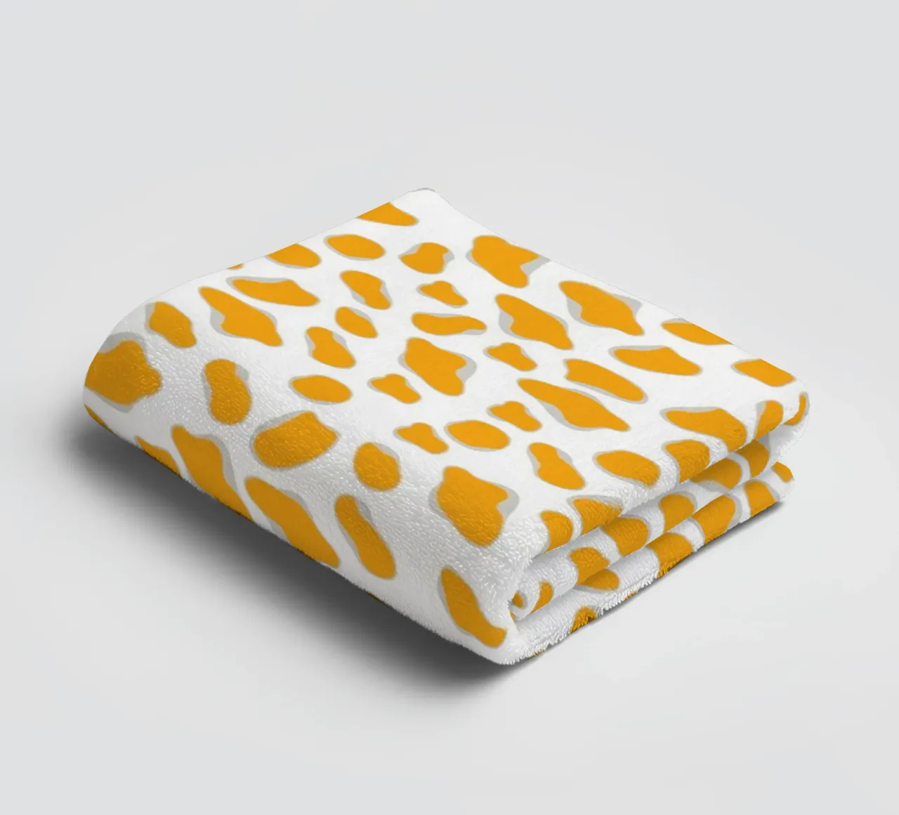 Leopardengelb Handtuch von Kate Westworth