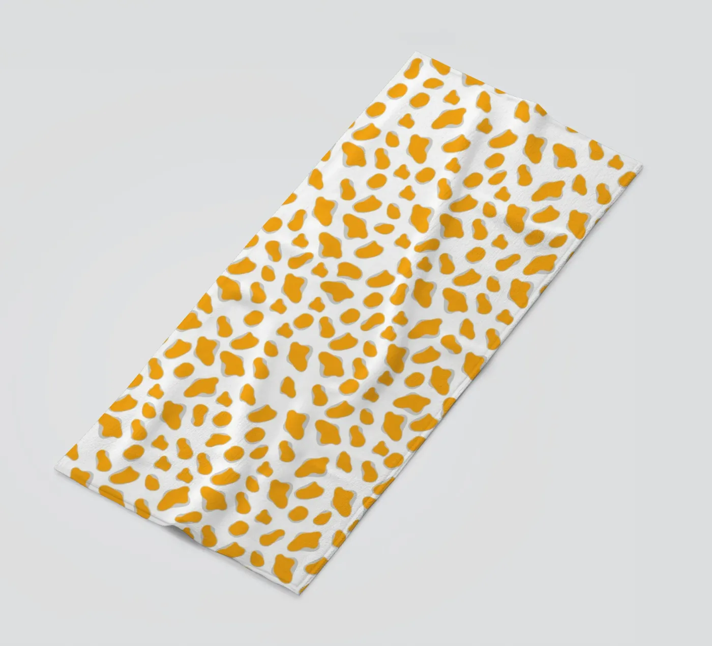 Giallo leopardo telo mare da Kate Westworth