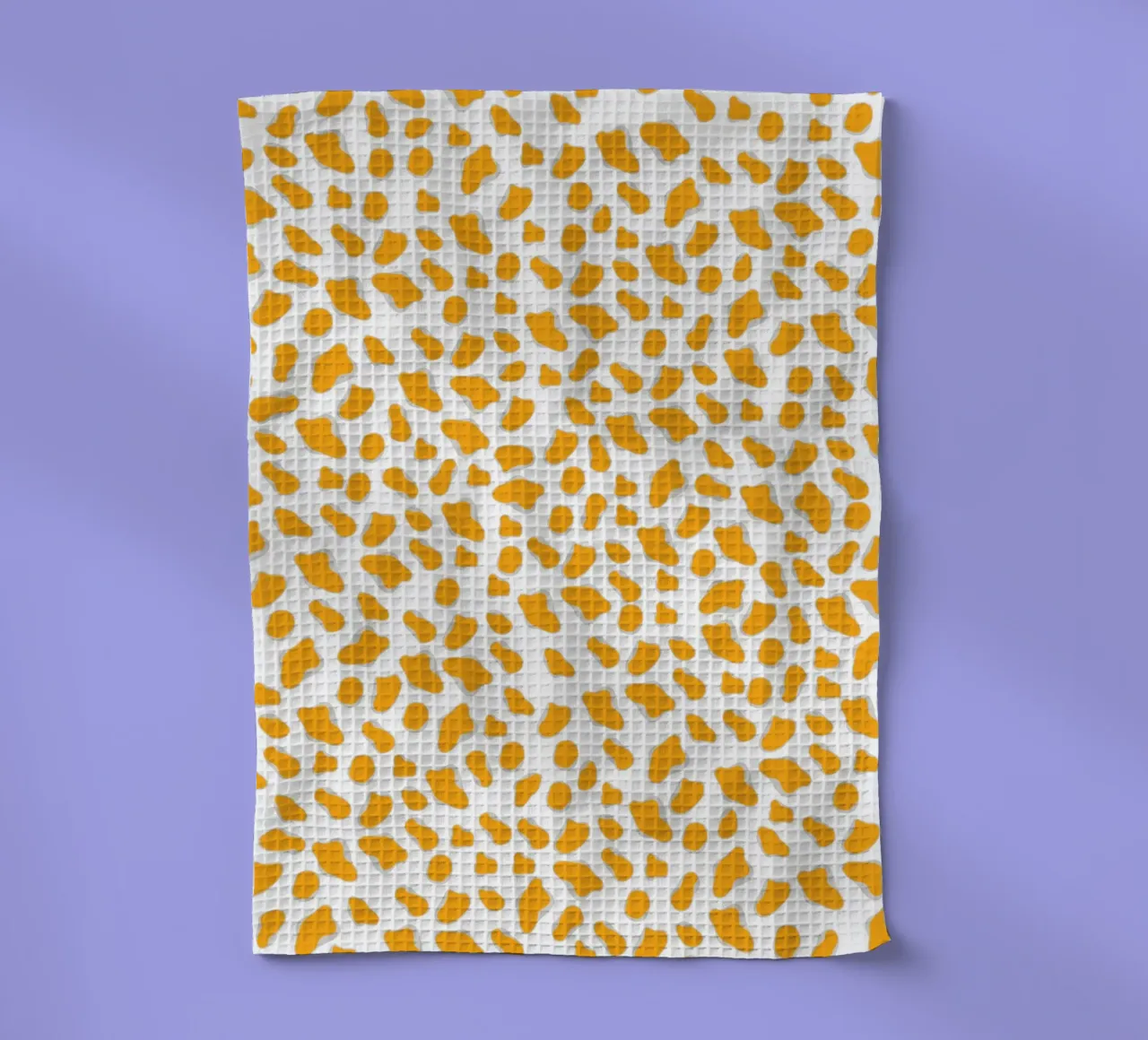 Giallo leopardo canovaccio da cucina da Kate Westworth